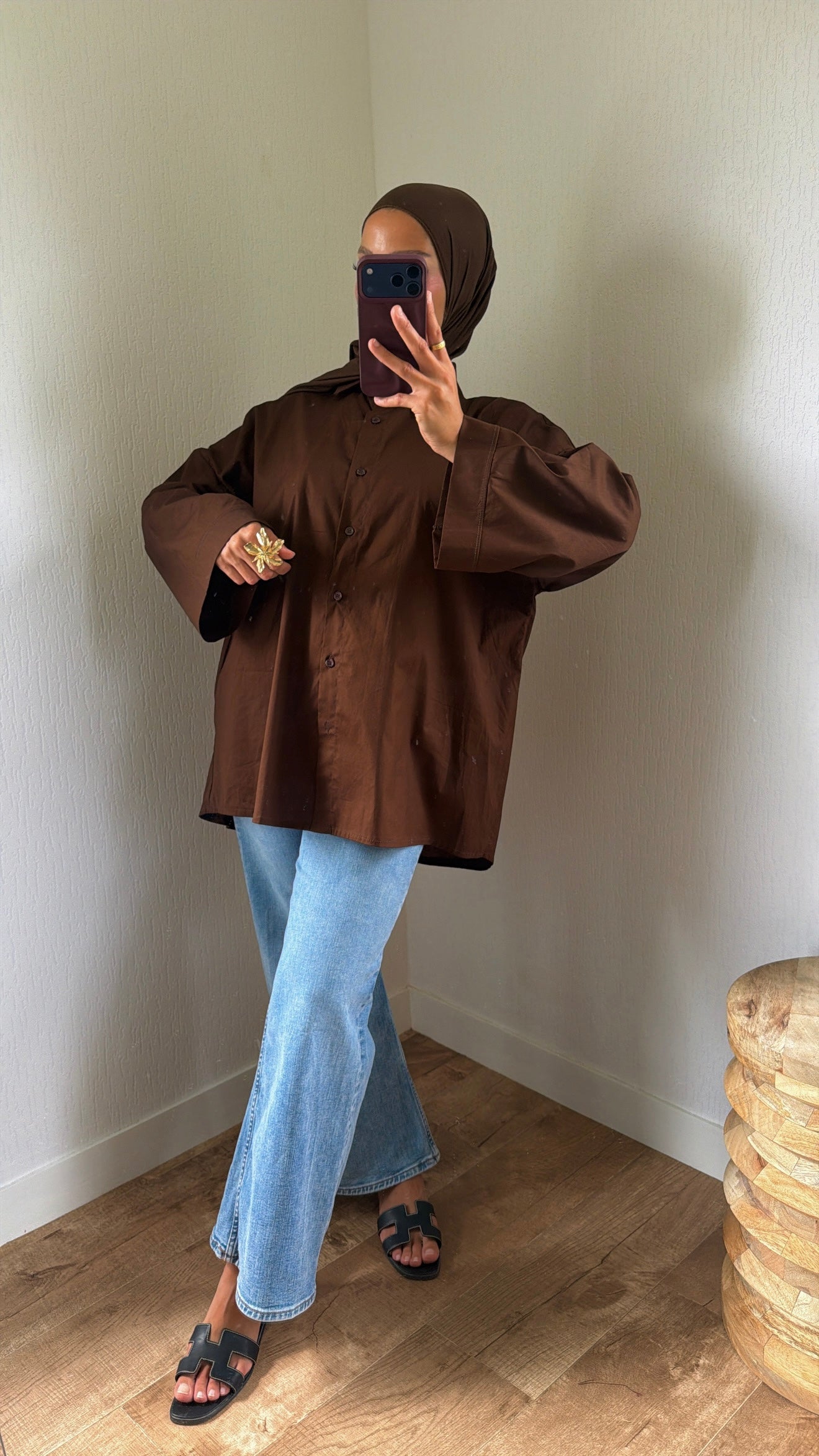 Chemise ample noeuds au dos