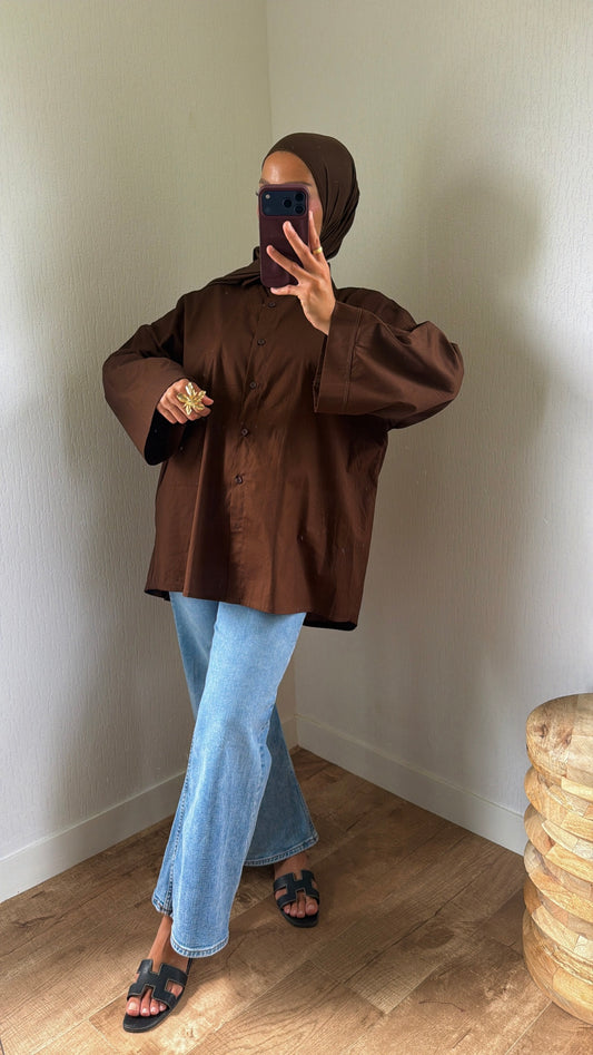 Chemise ample noeuds au dos