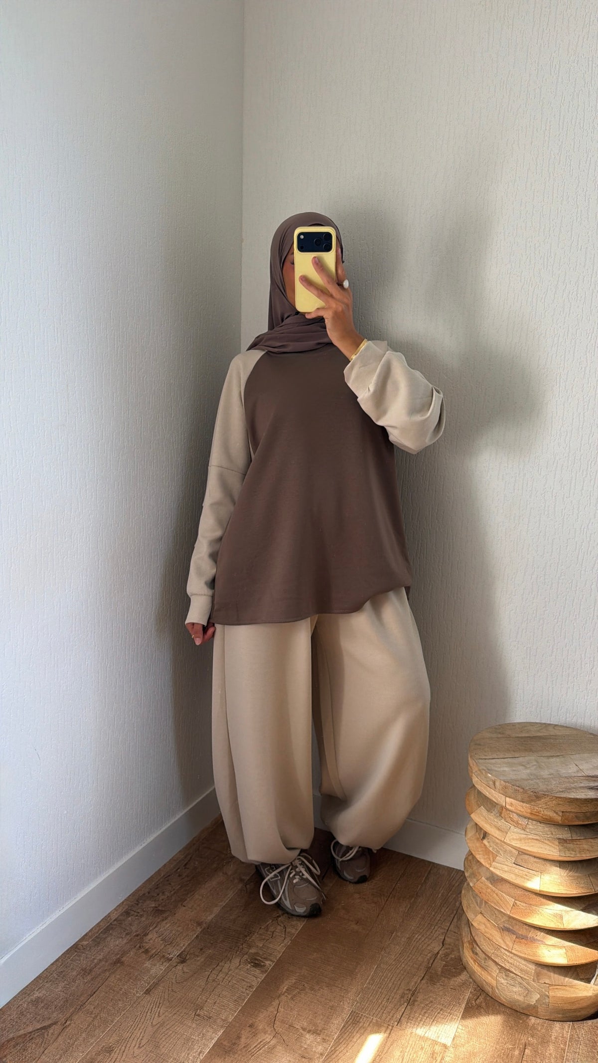 Ensemble streetwear oversize