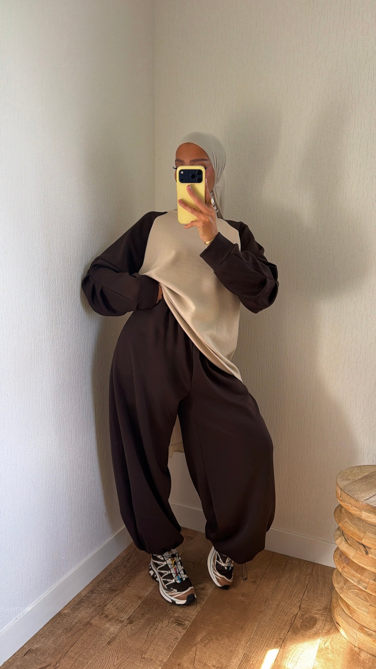 Ensemble streetwear oversize