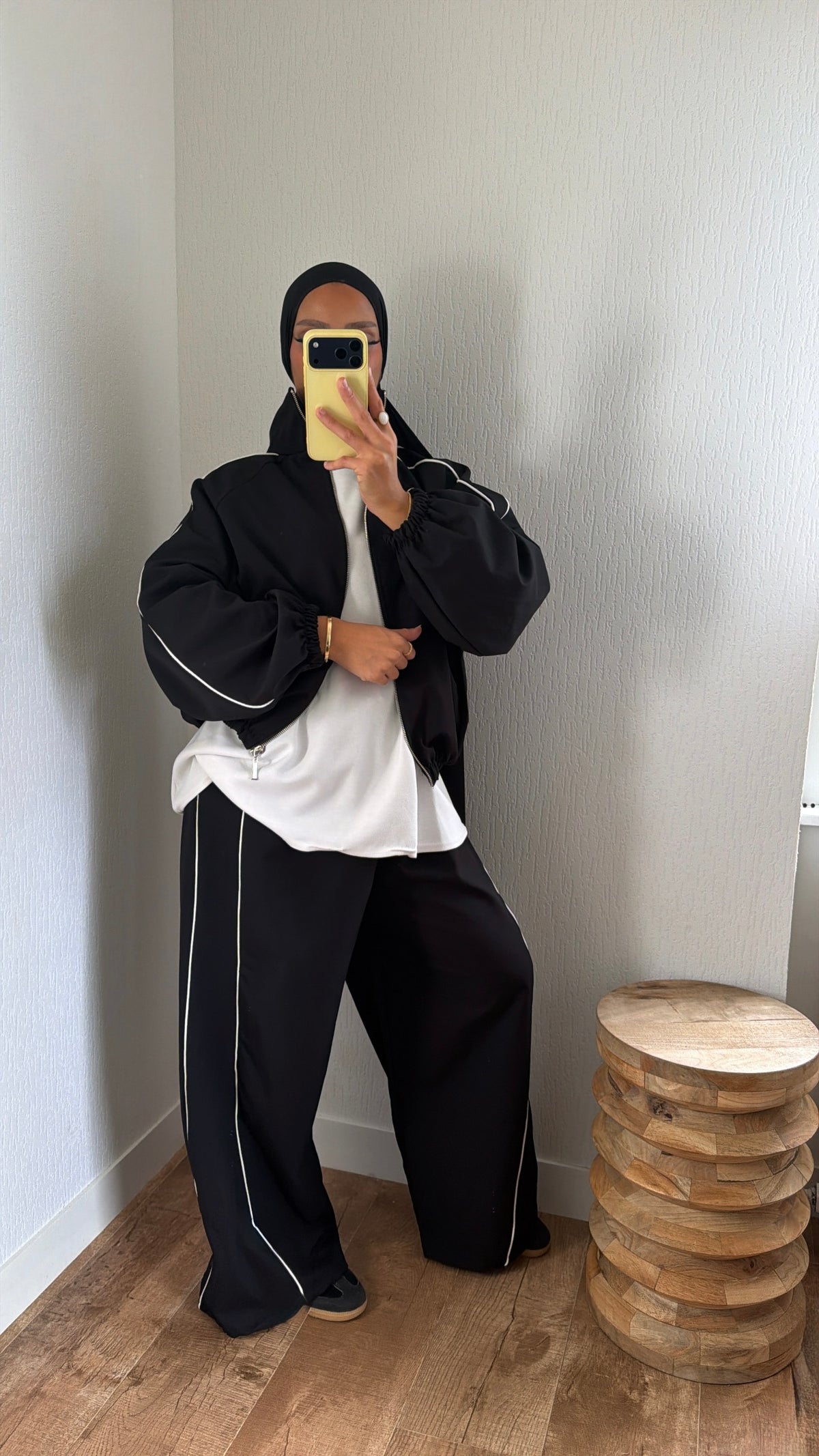 Ensemble survêtement veste à poches