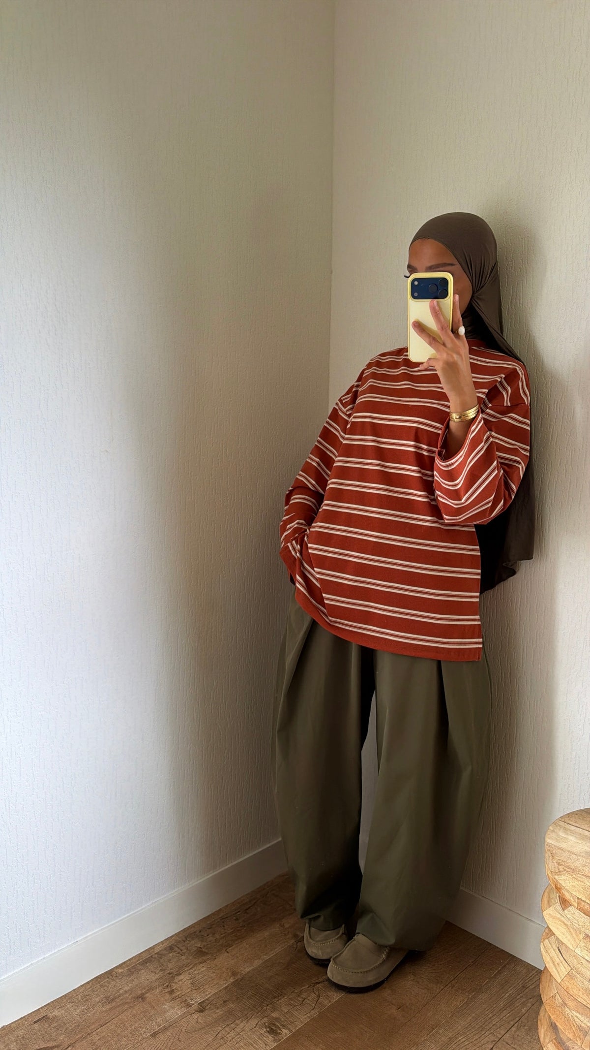 Haut basic rayée