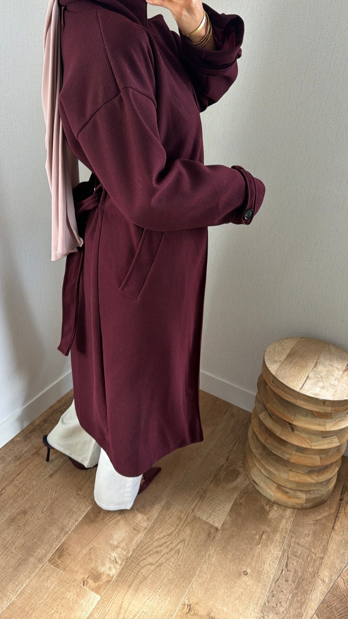 Manteau à nouer
