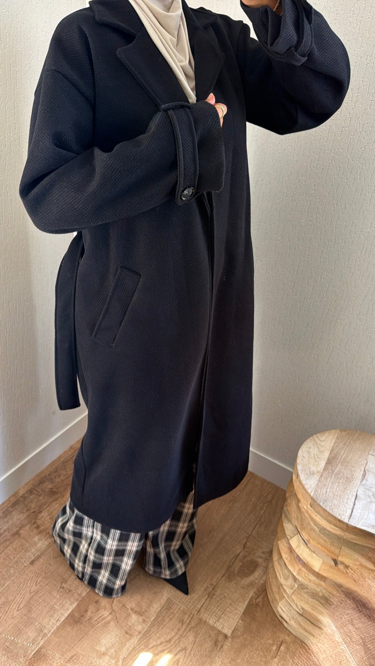 Manteau à nouer