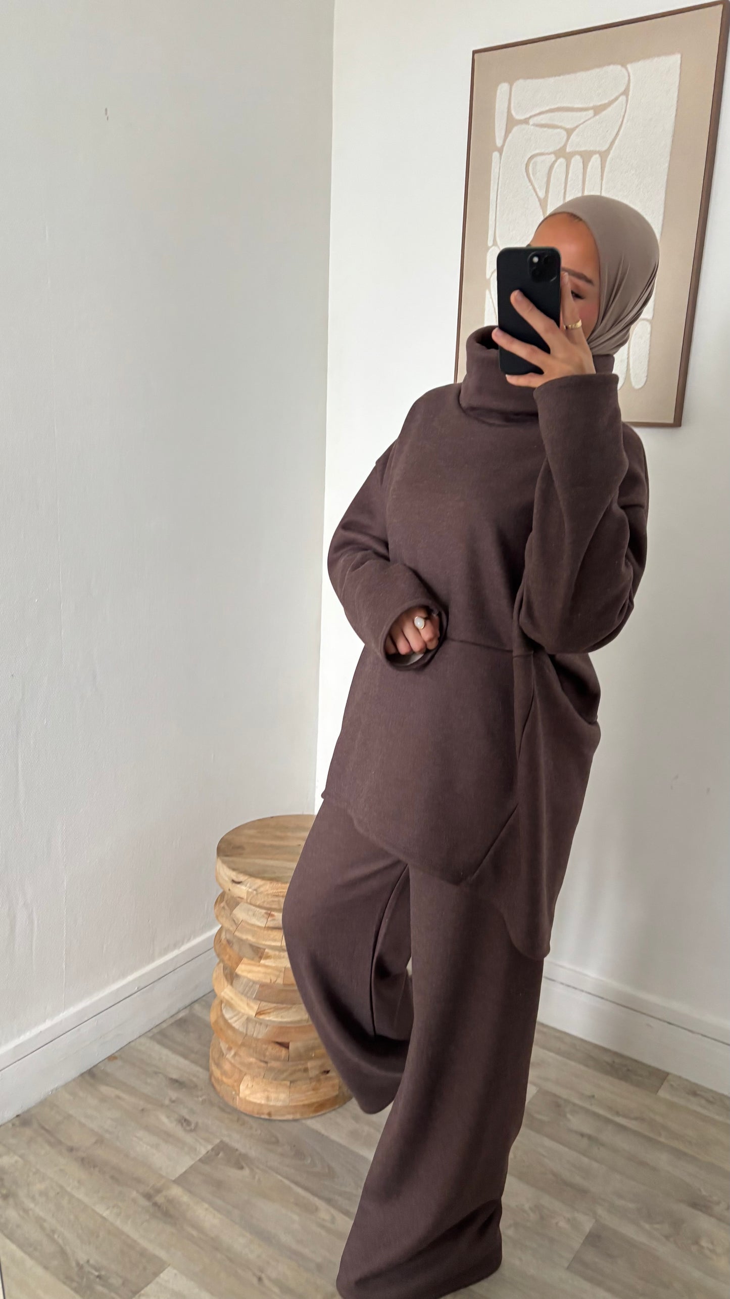 Ensemble dos plus long à col