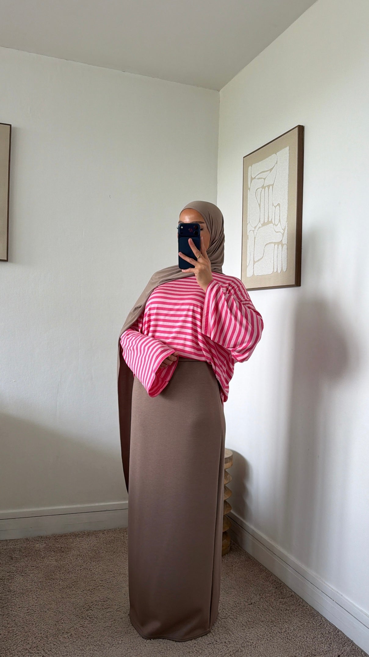 Tshirt long rayée
