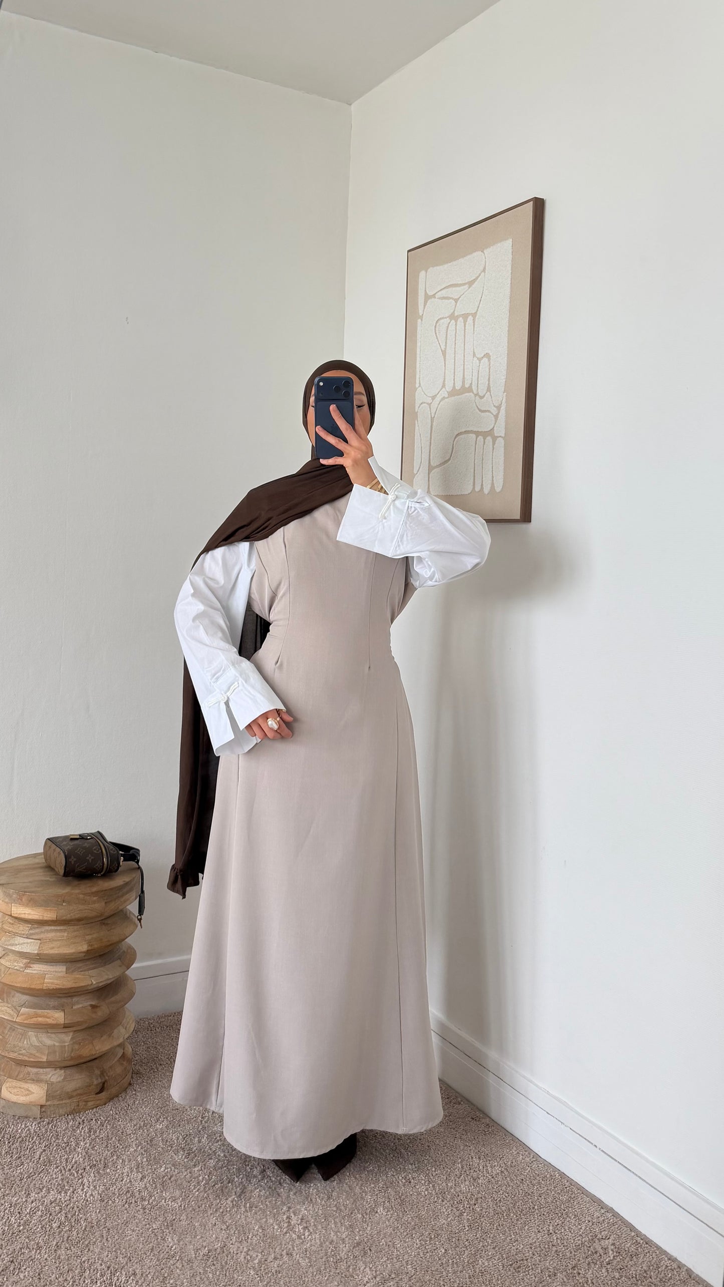 Robe ajustable + chemise