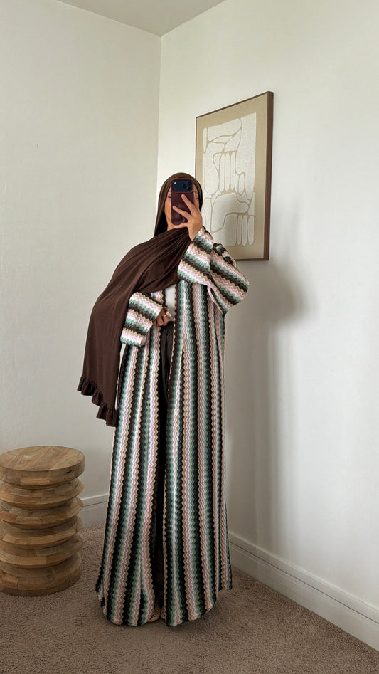 Gilet multicolore
