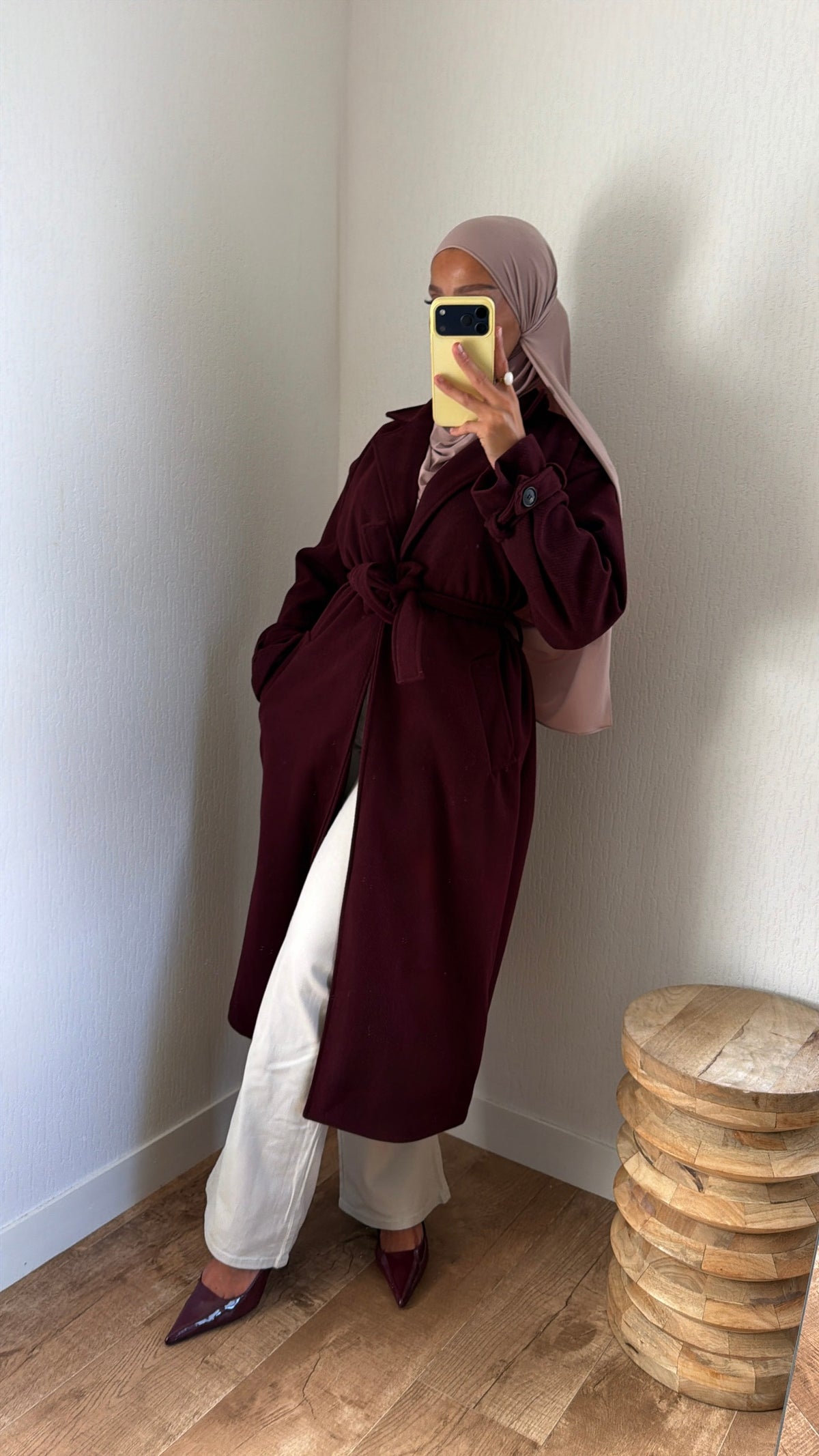 Manteau à nouer