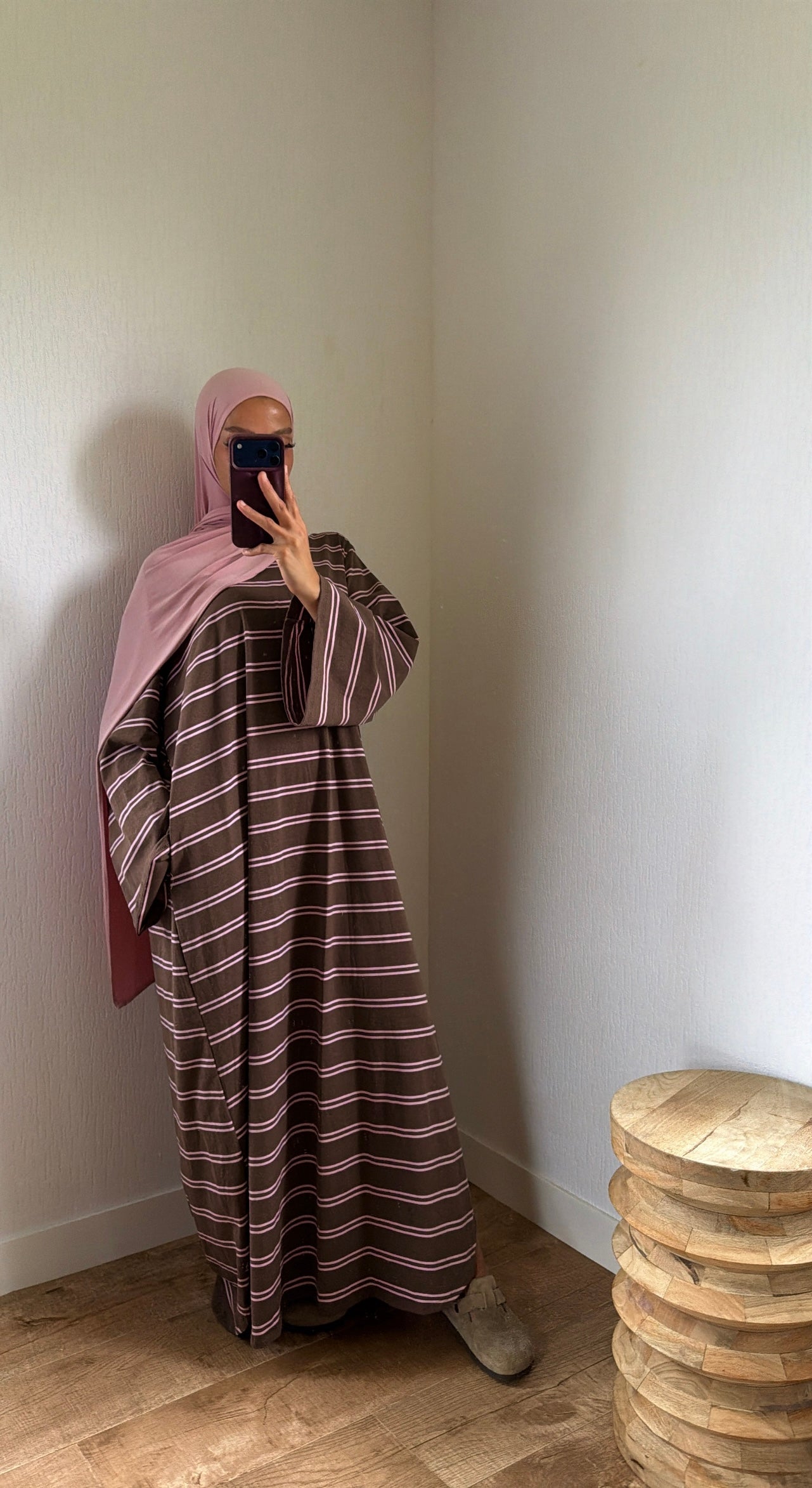 Robe t-shirt à poches