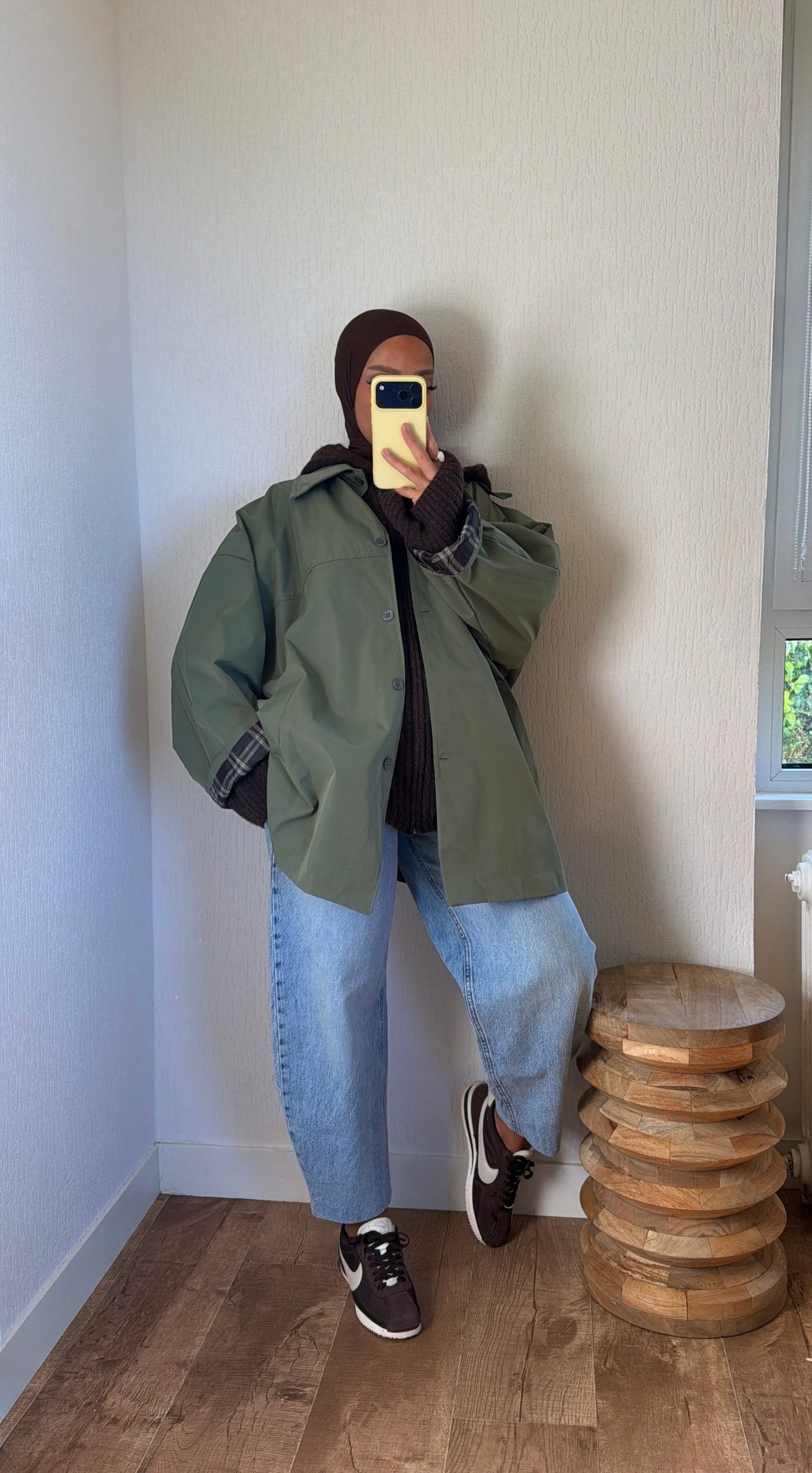 Parka manches retroussable