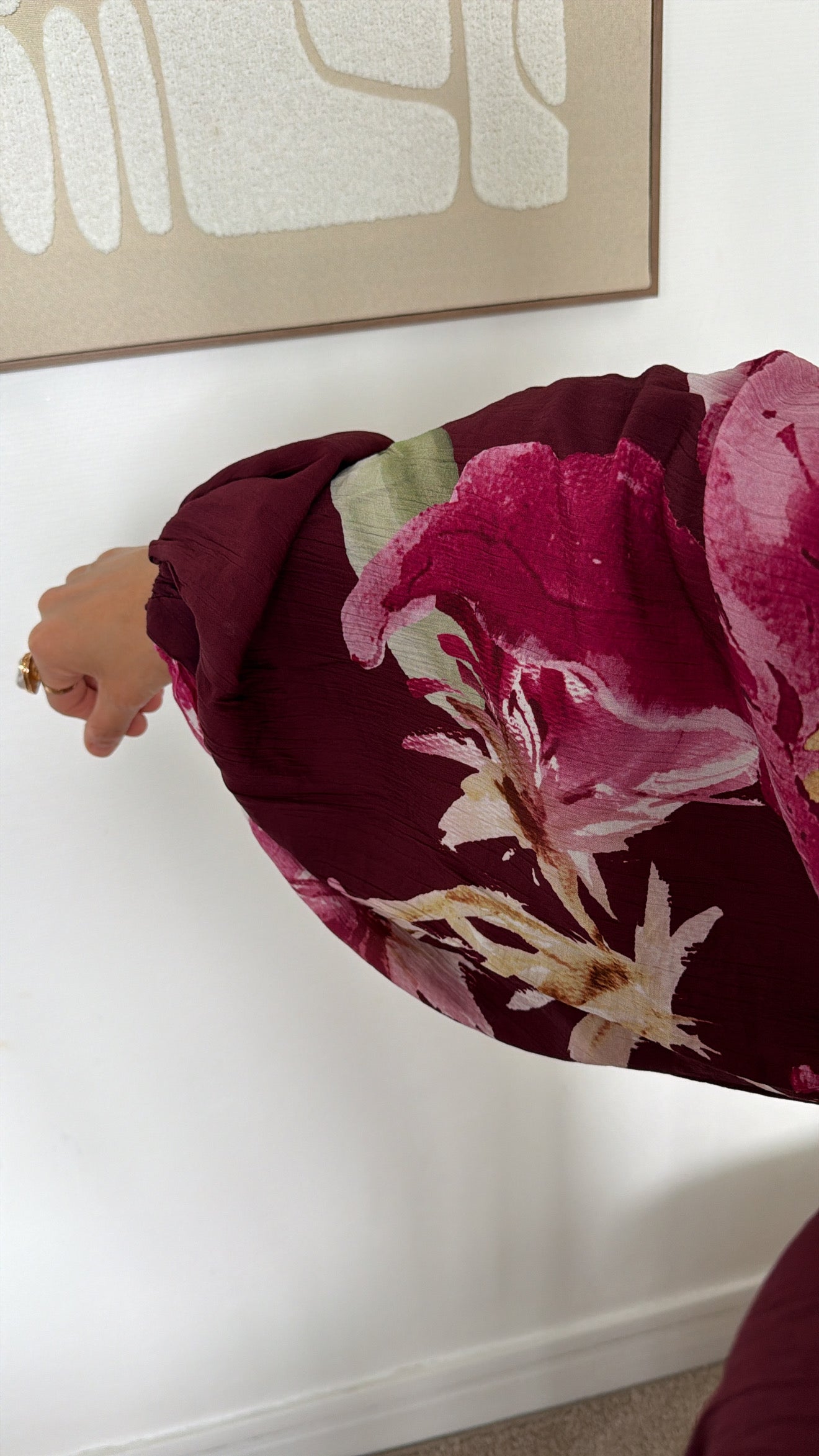 Robe fleurie