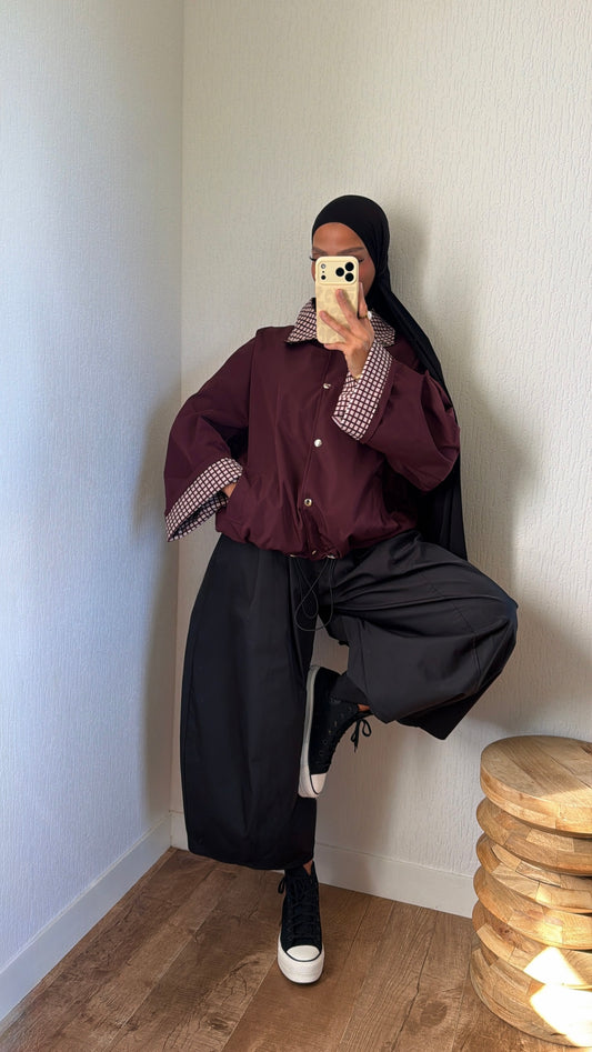 Bomber effet imper à pression