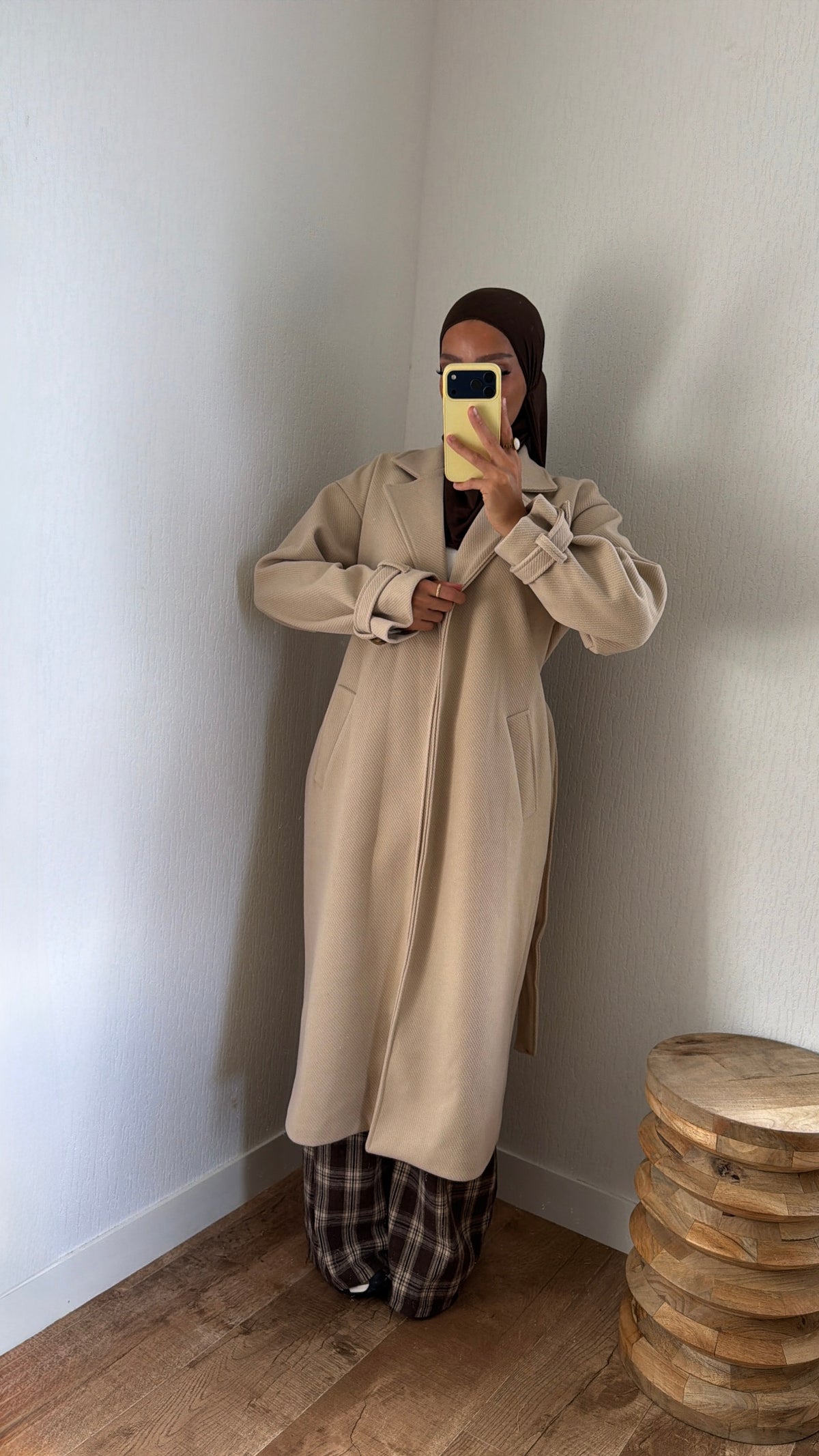 Manteau à nouer