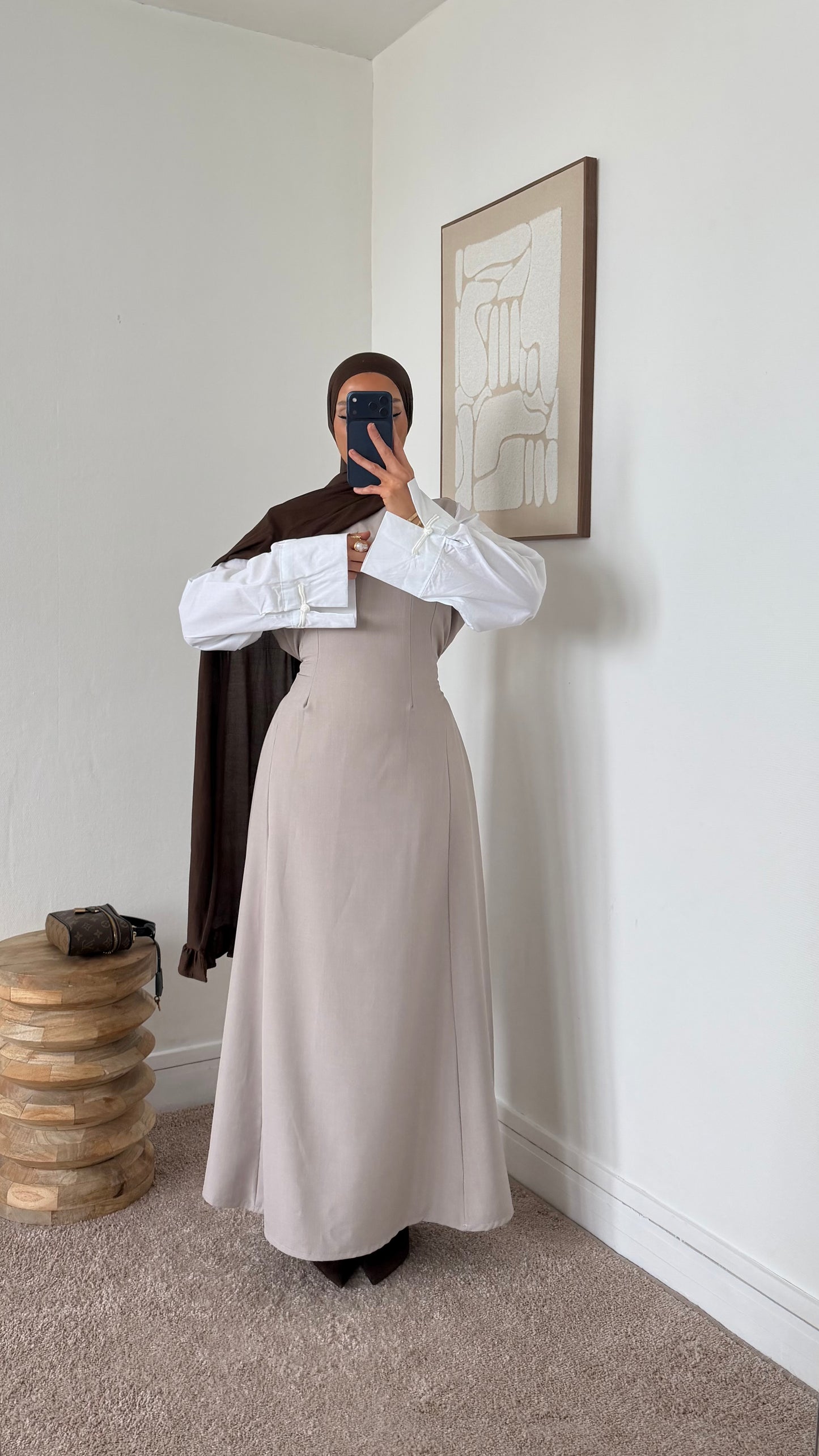 Robe ajustable + chemise