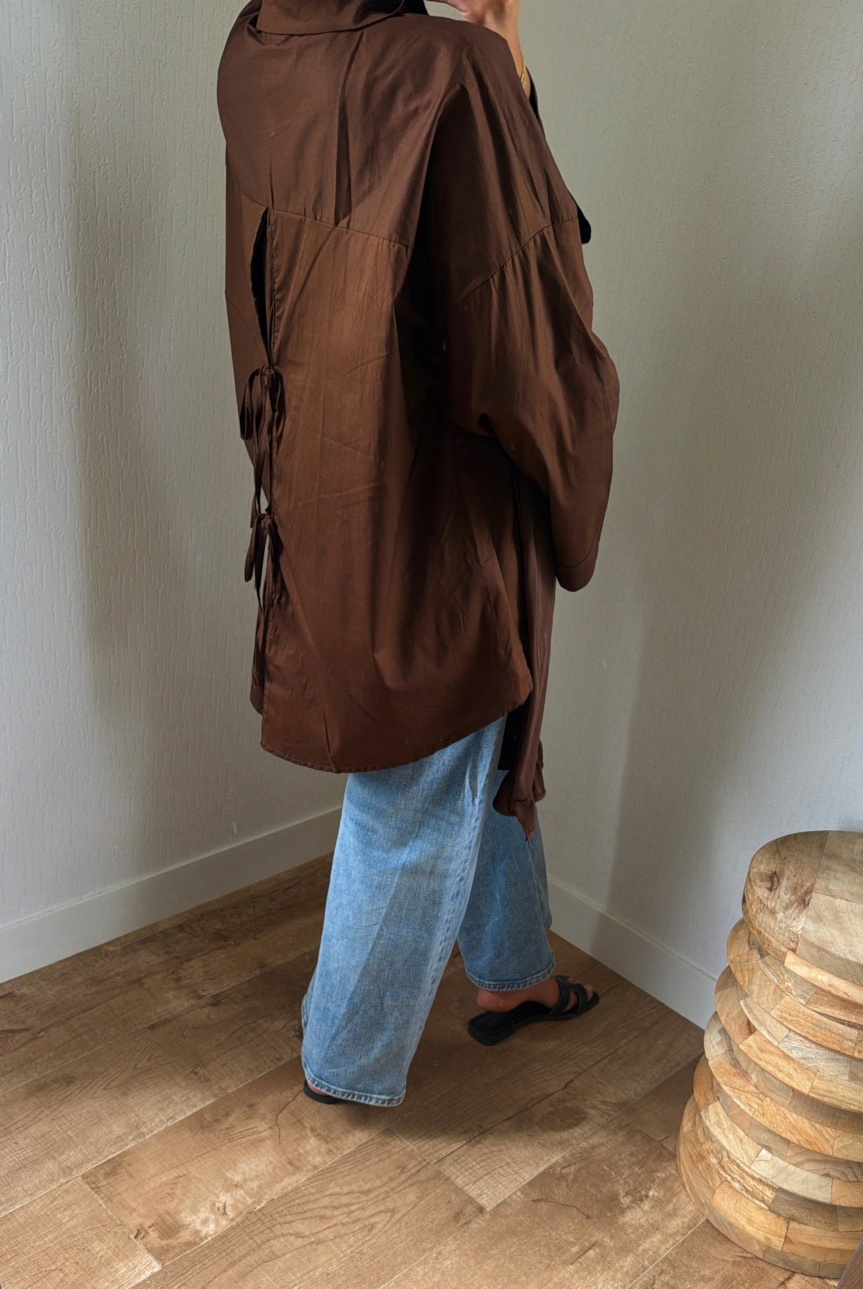 Chemise ample noeuds au dos