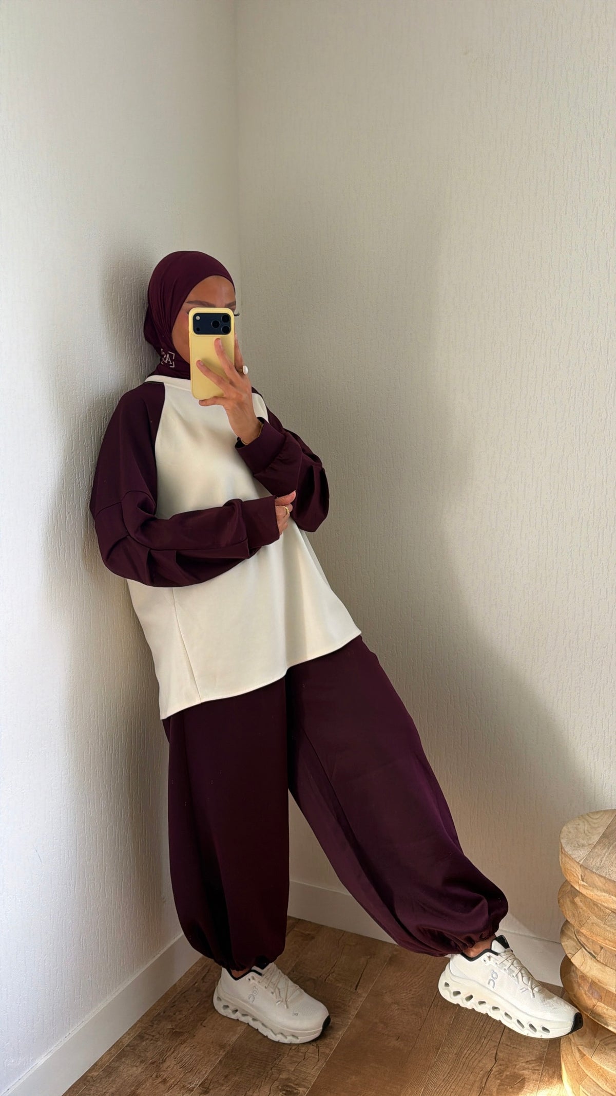 Ensemble streetwear oversize