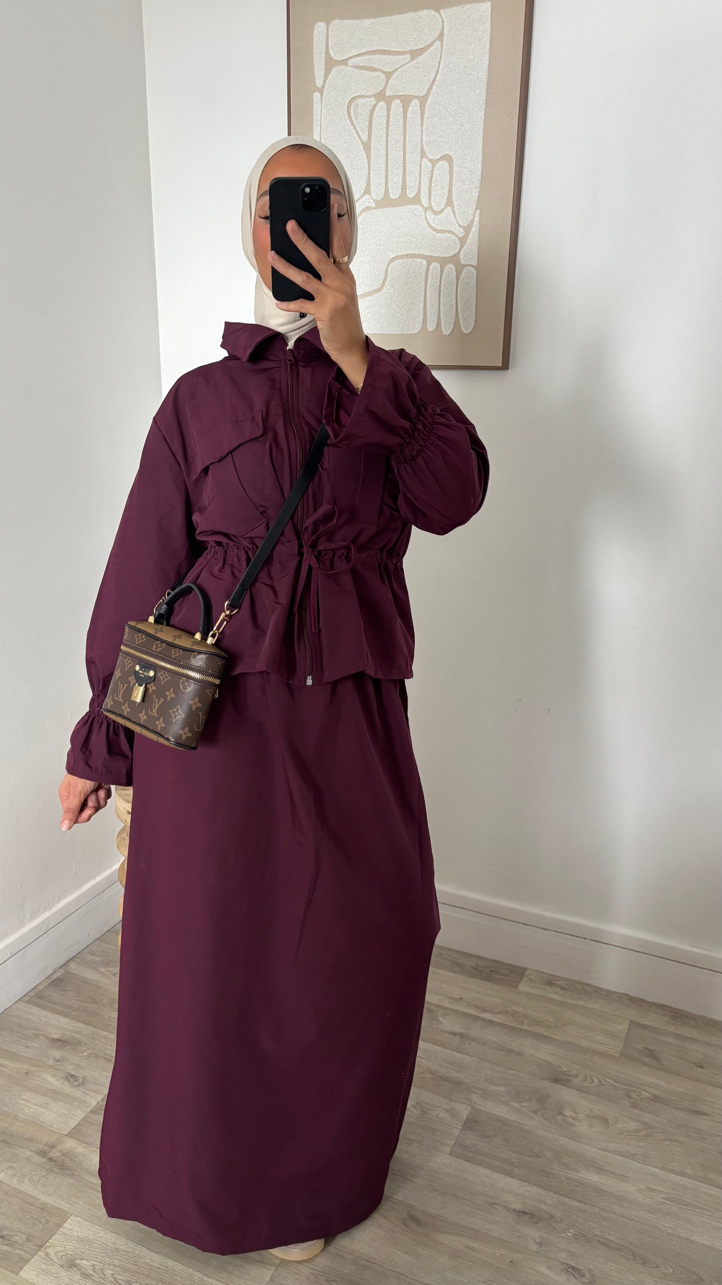 Ensemble jupe imperméable