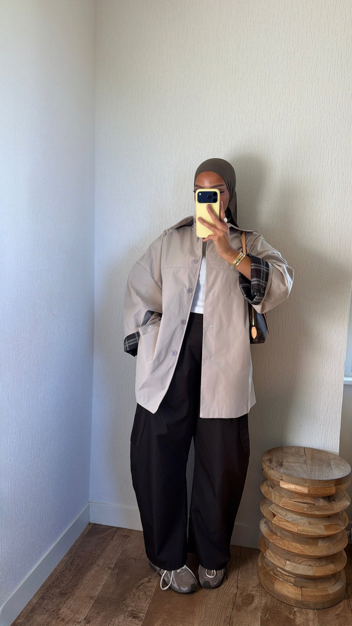 Parka manches retroussable