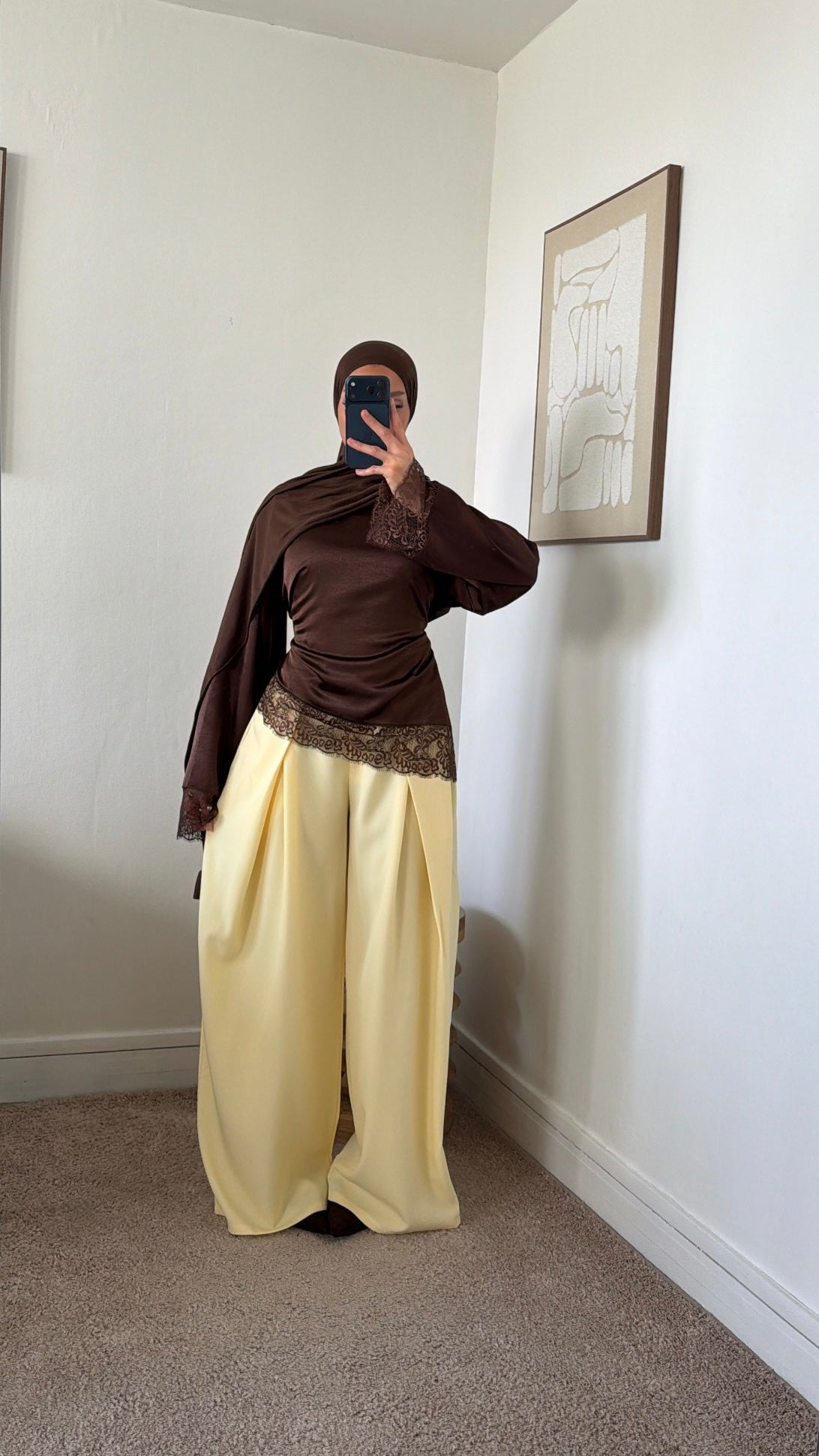 Pantalon ample