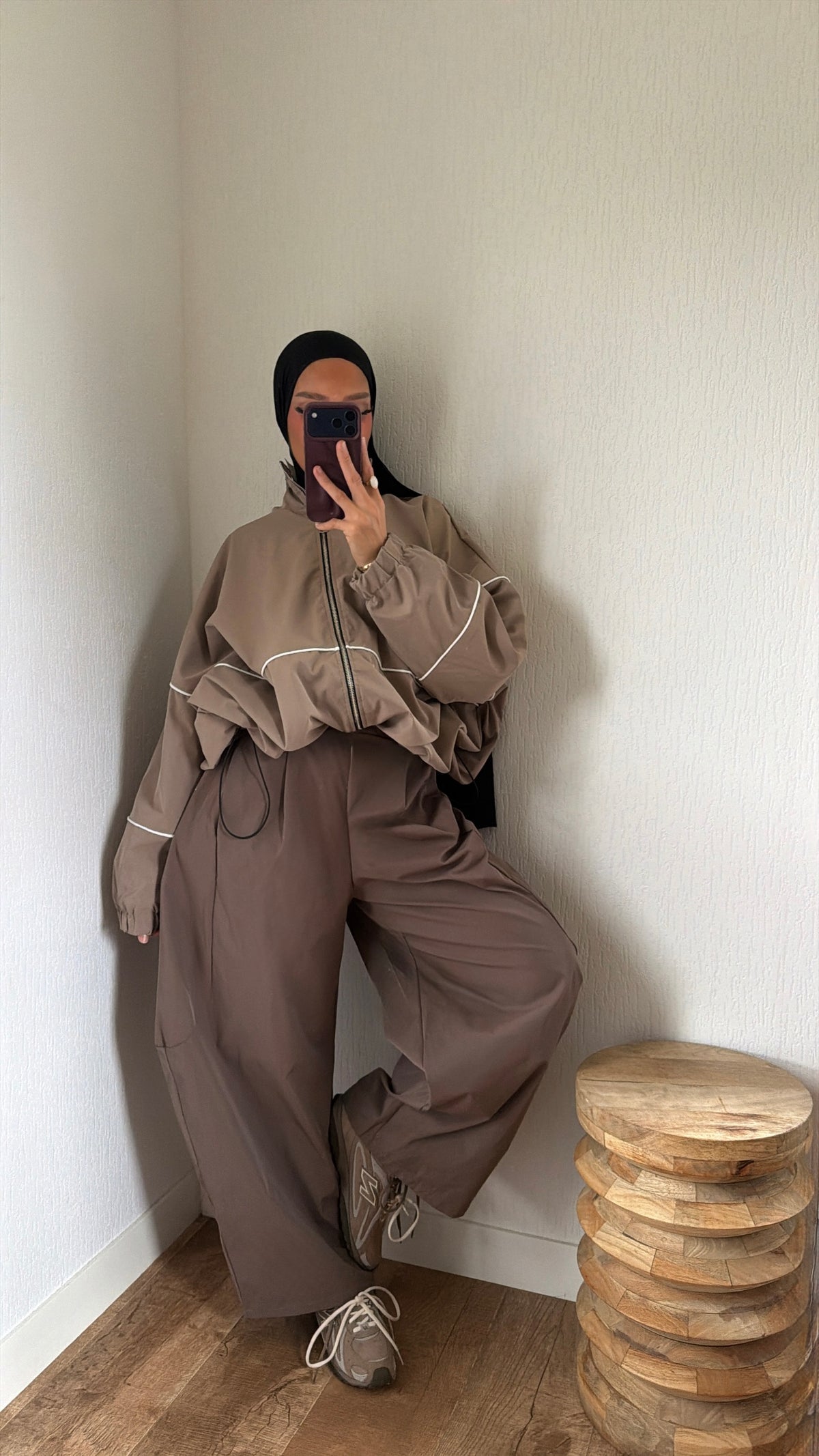 Veste oversize ajustable