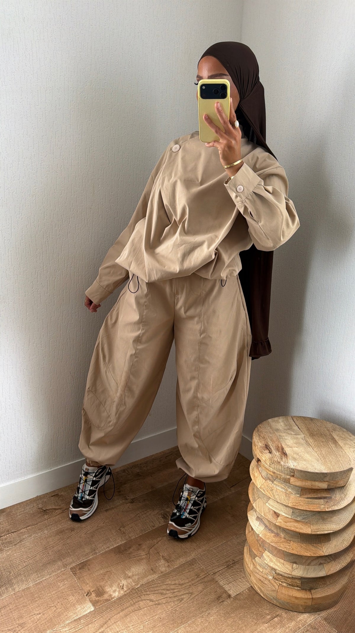 Ensemble cargo ajustable