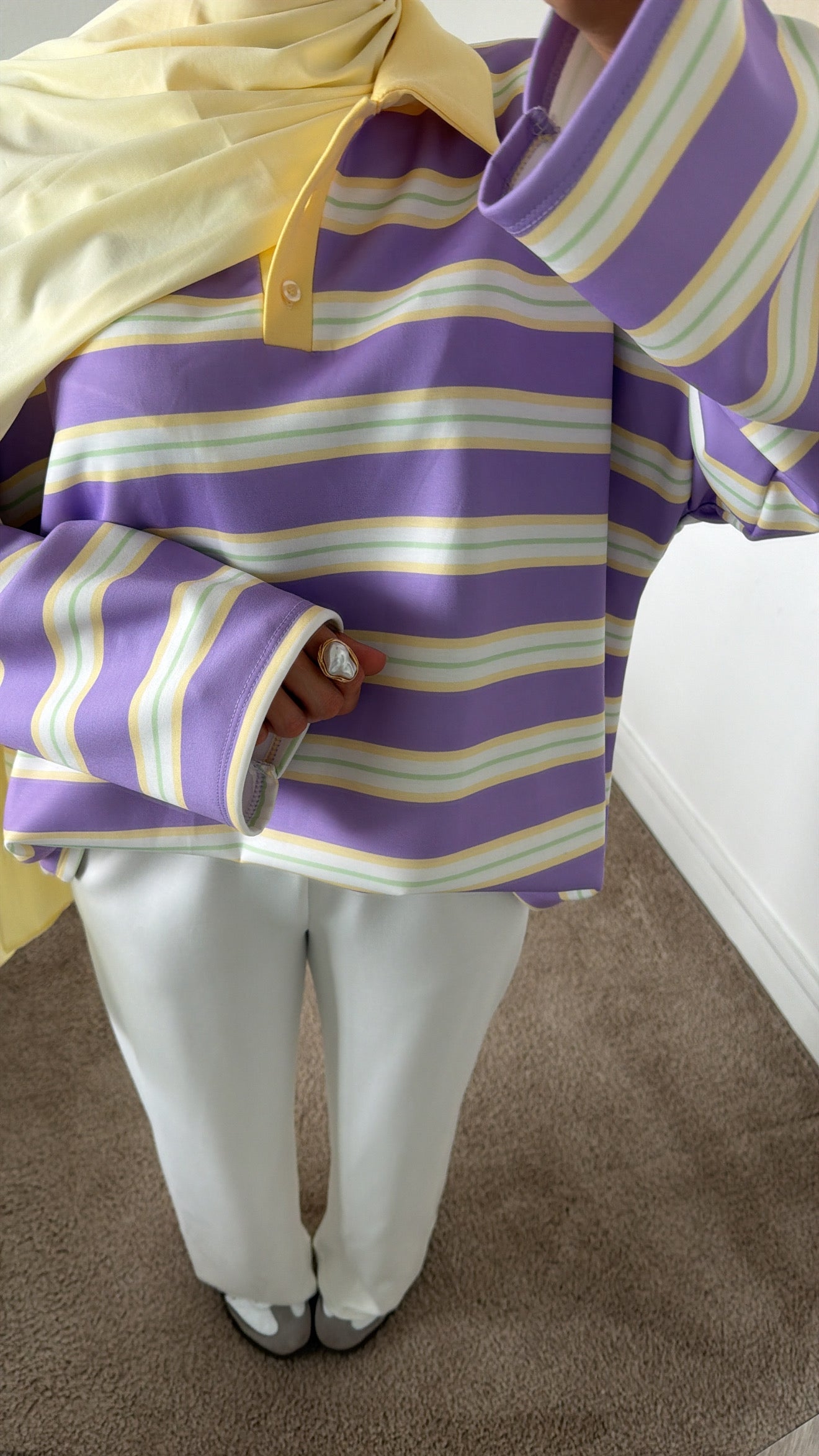 Polo manches longue