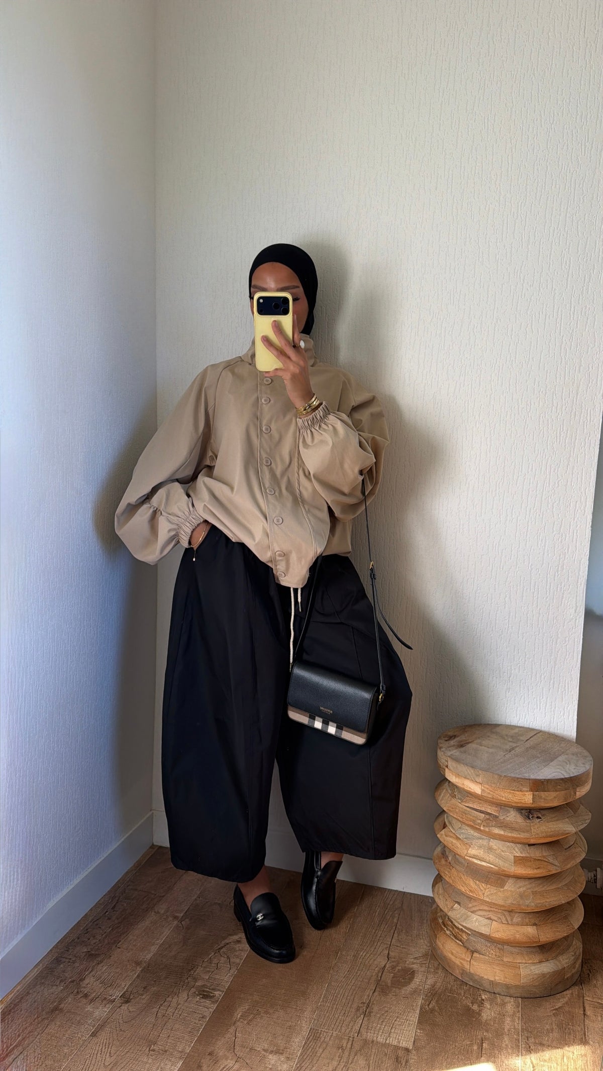 Veste manches structuré