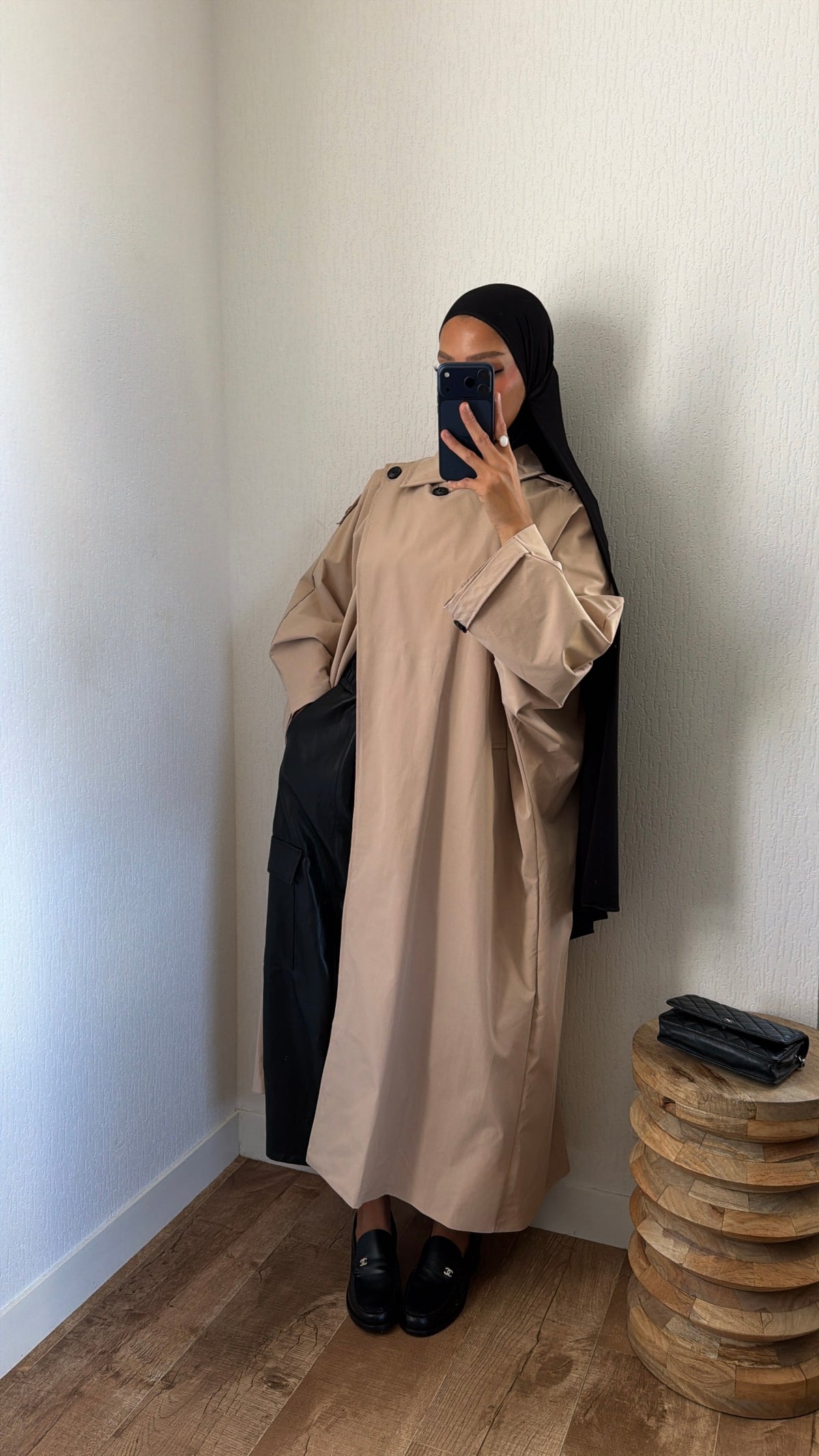 Trench chic oversize