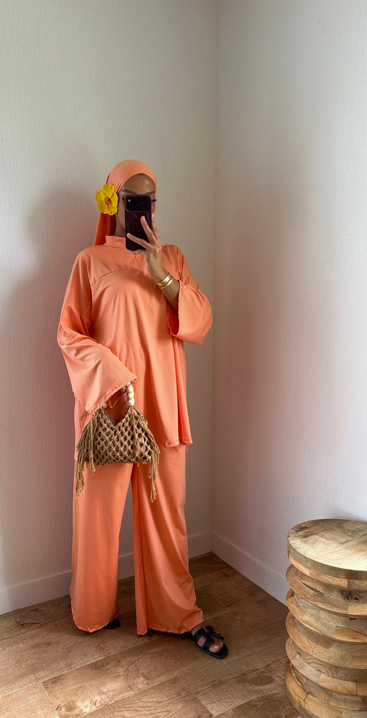 Burkini ample 3 pièces
