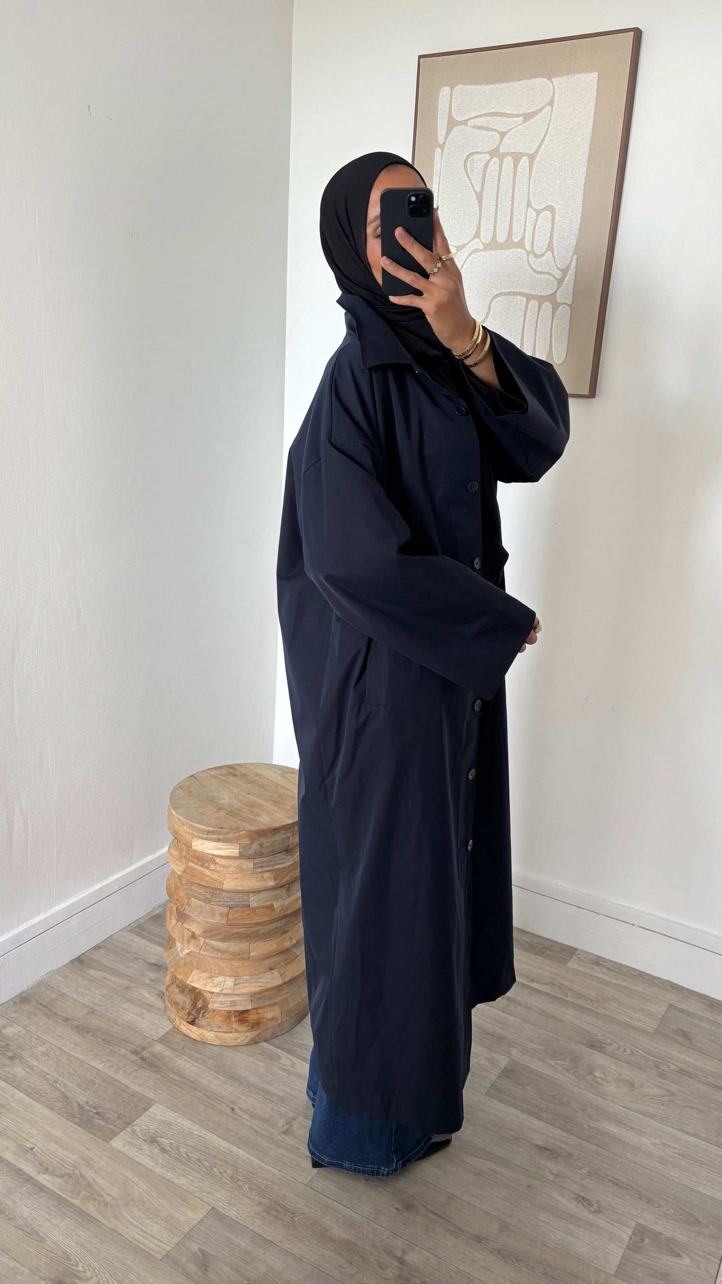 Imperméable coupe droite