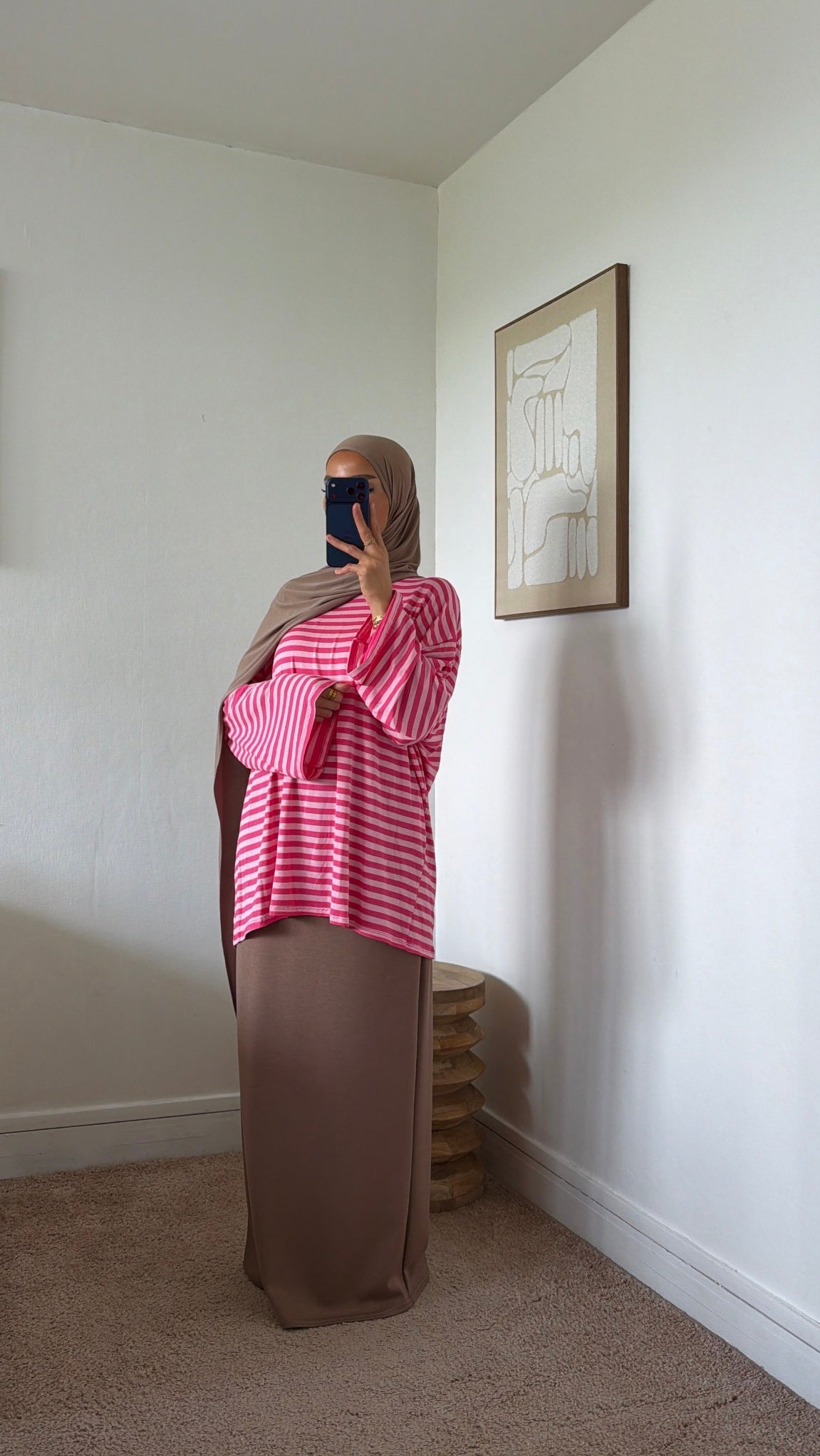 Tshirt long rayée