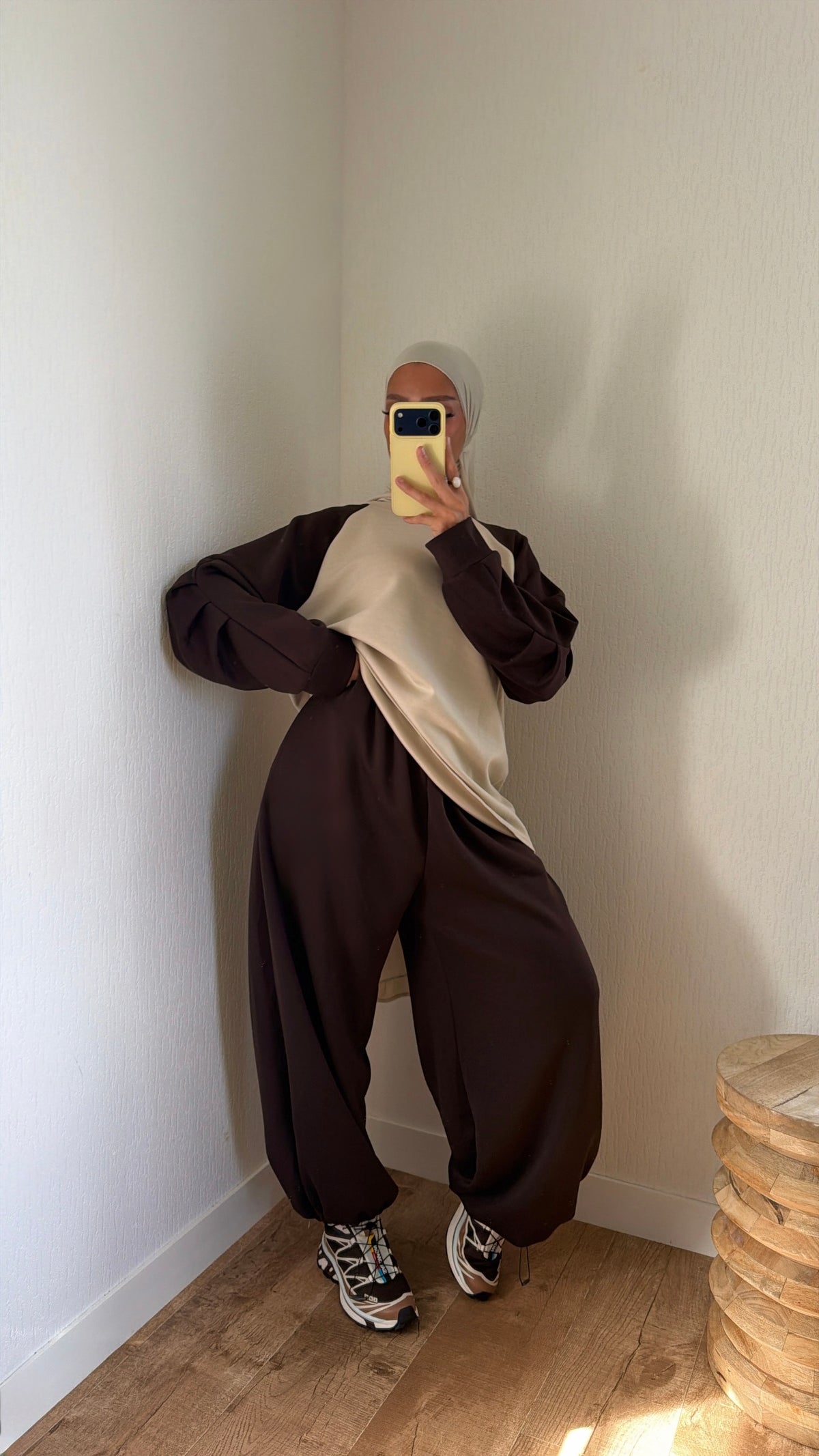 Ensemble streetwear oversize