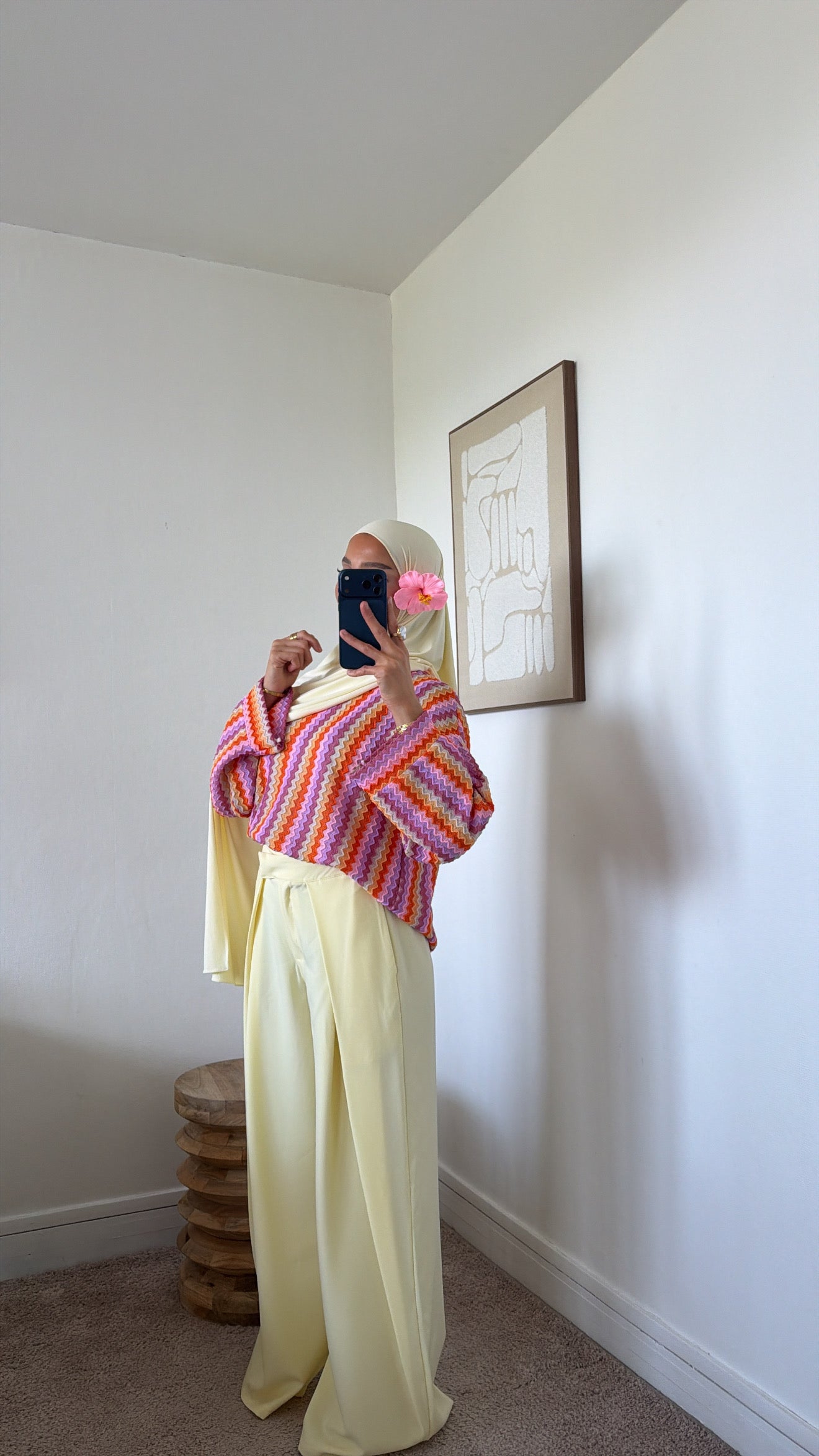 Pull multicolore