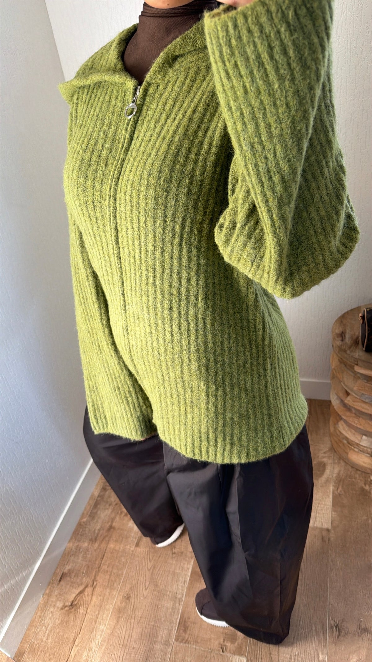 Gilet à zip