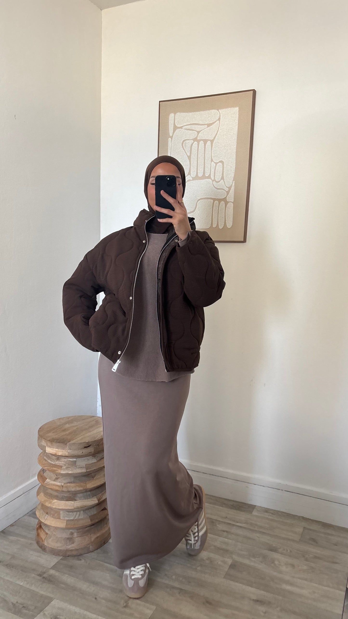 Veste matelassé ajustable de l’intérieur