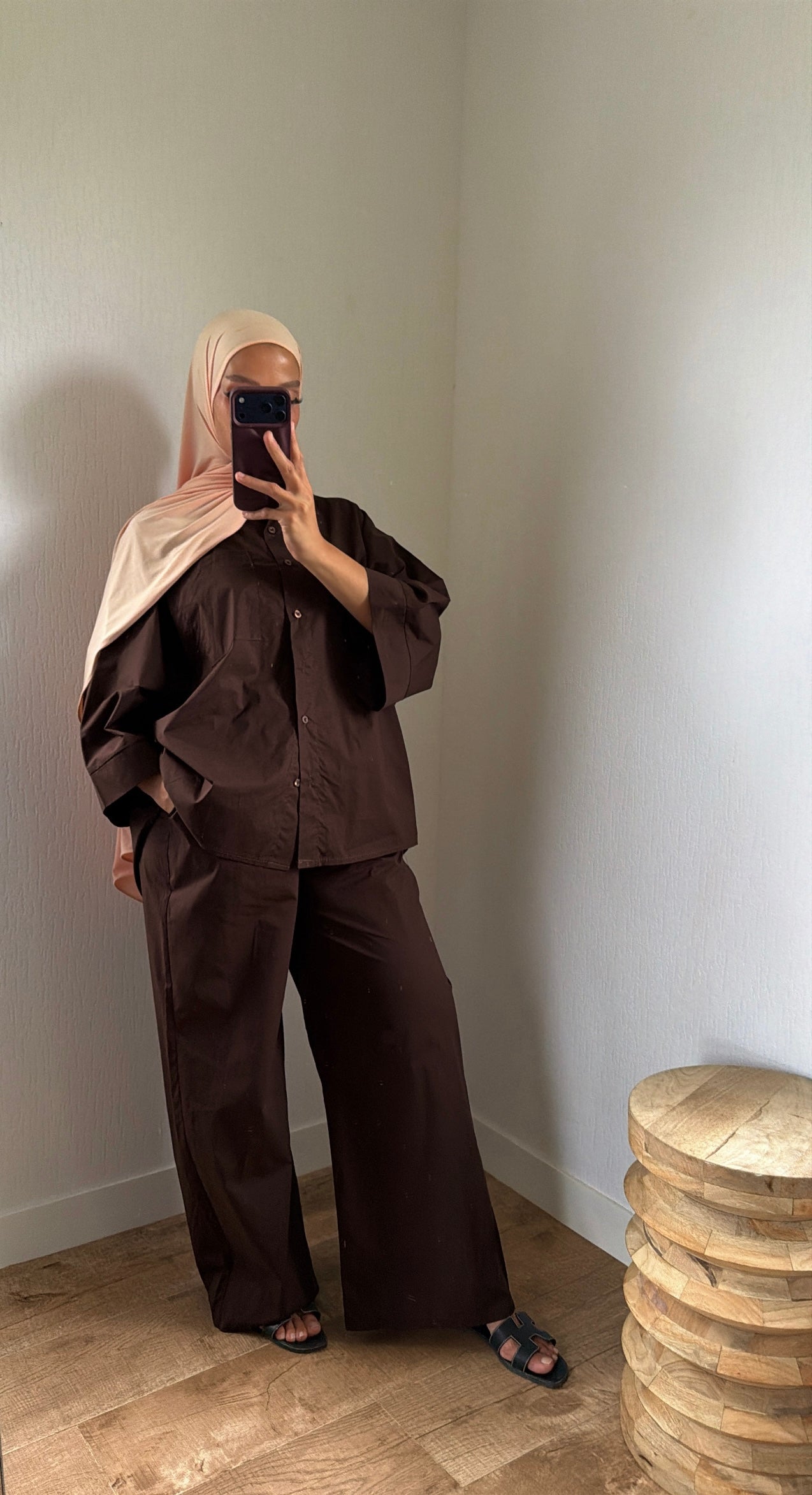Ensemble pantalon chemise