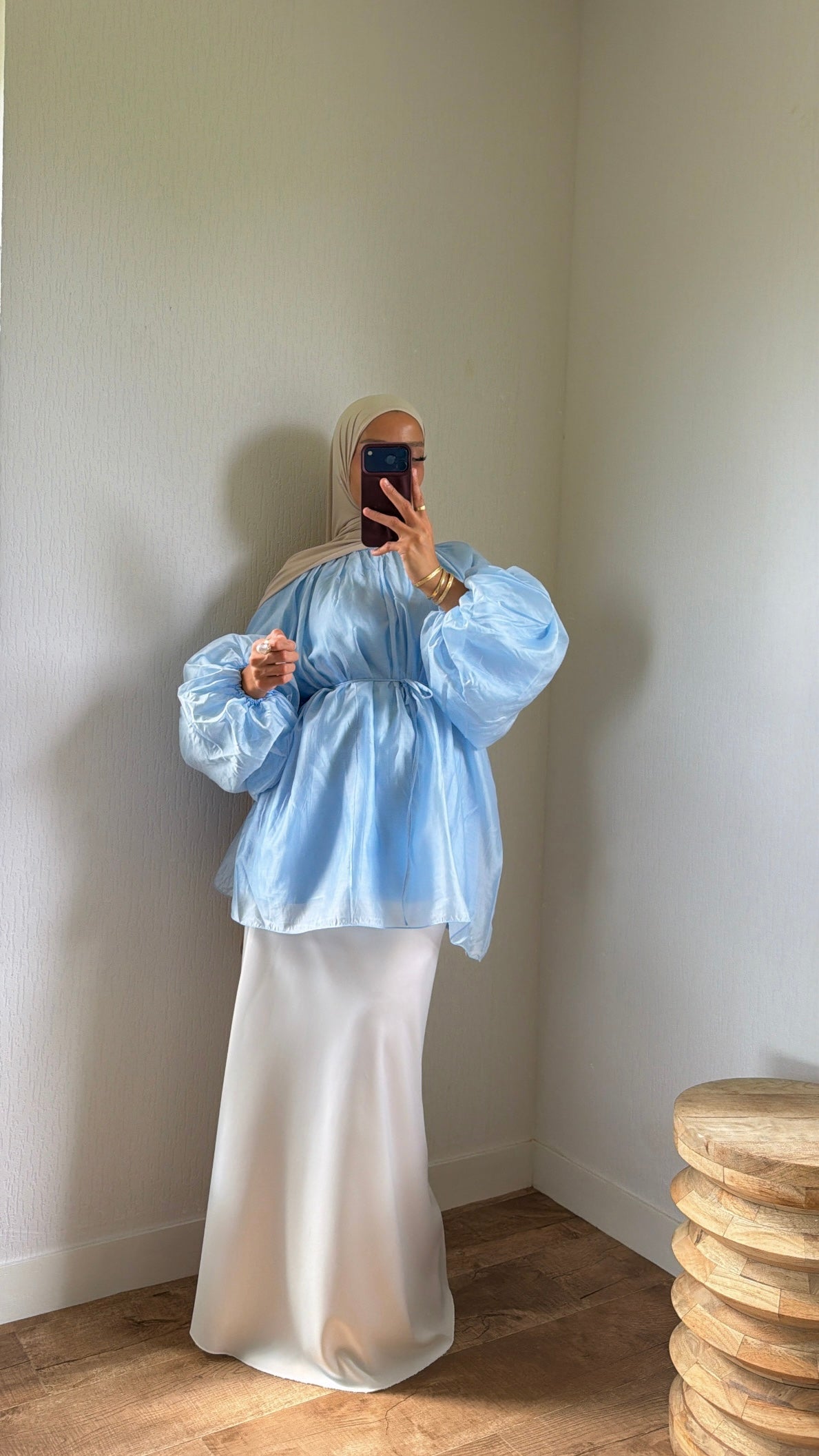 Blouse manches bouffantes