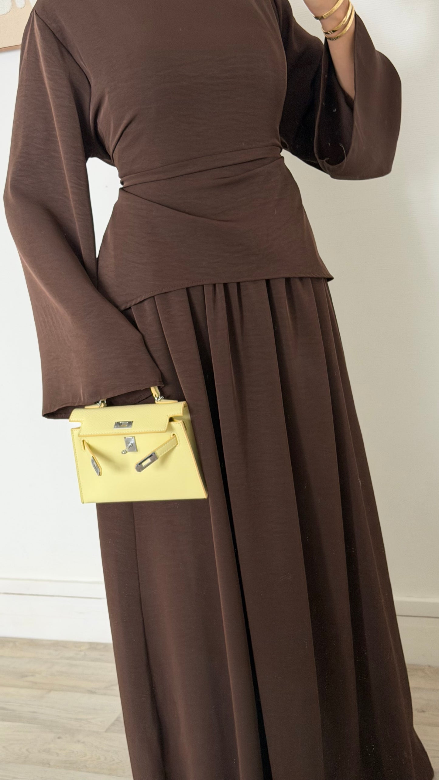 Ensemble ajustable fluide