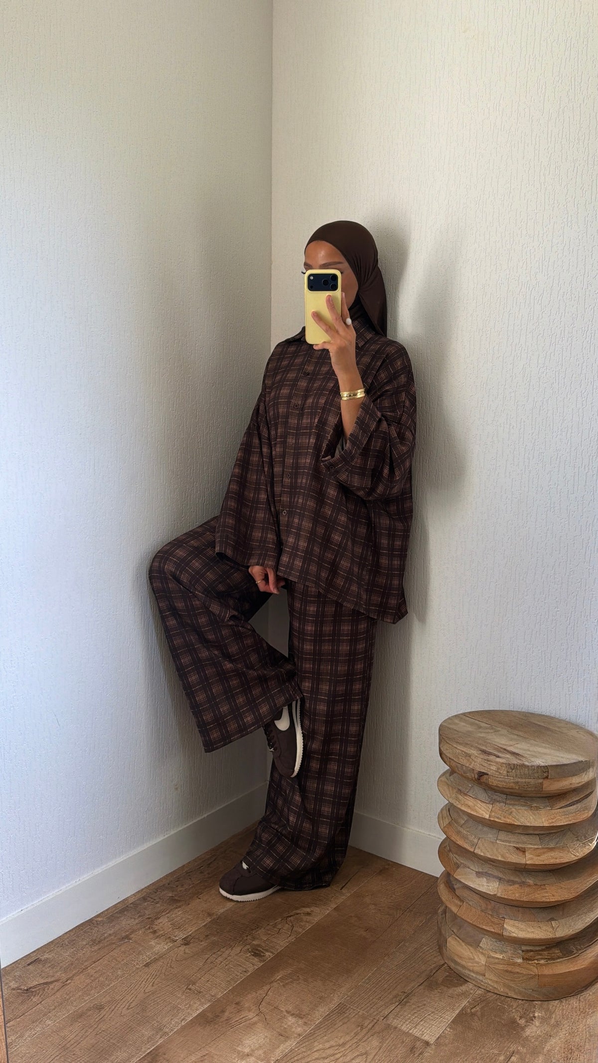 Ensemble chemise fluide