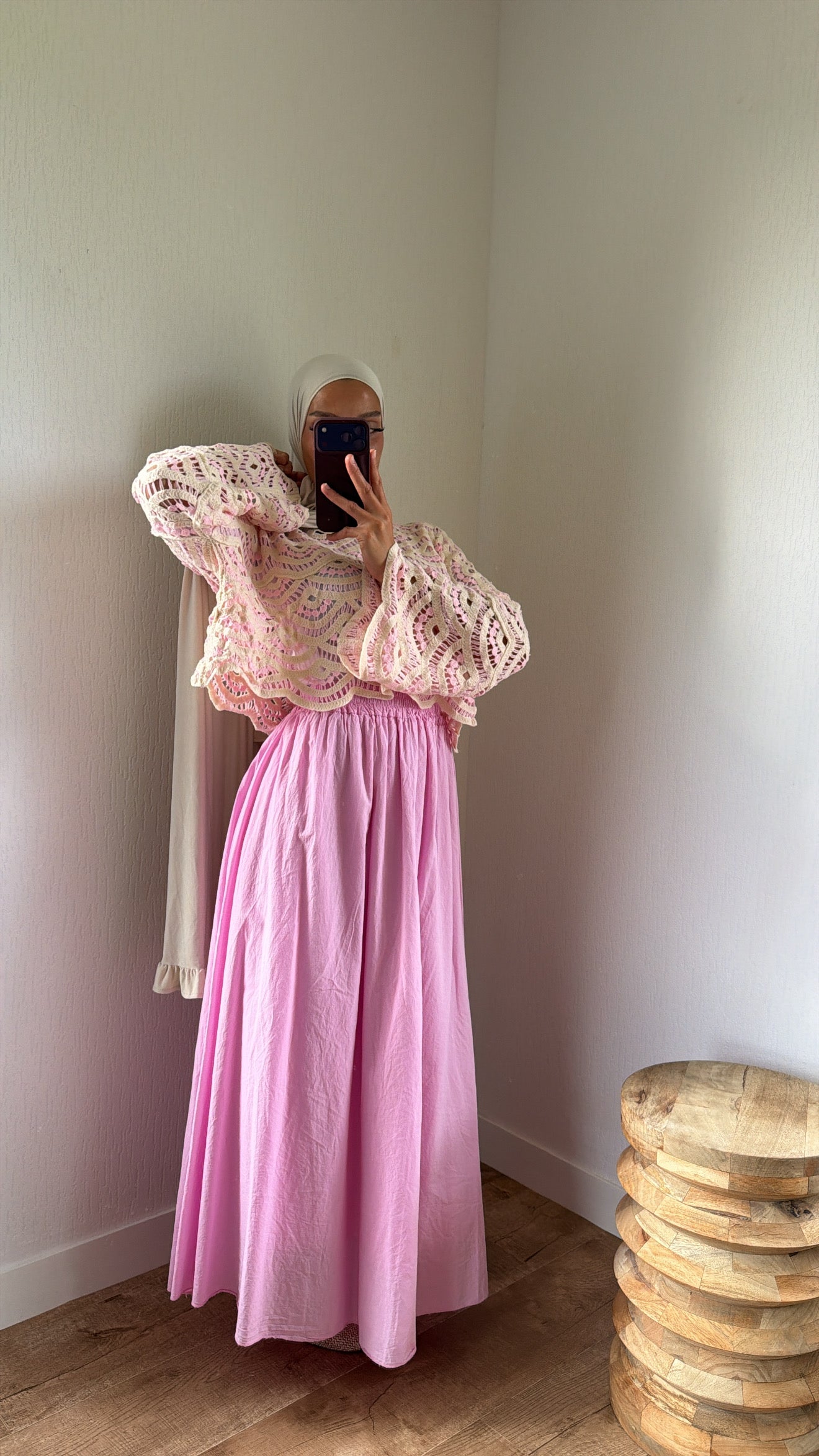 Haut en crochet