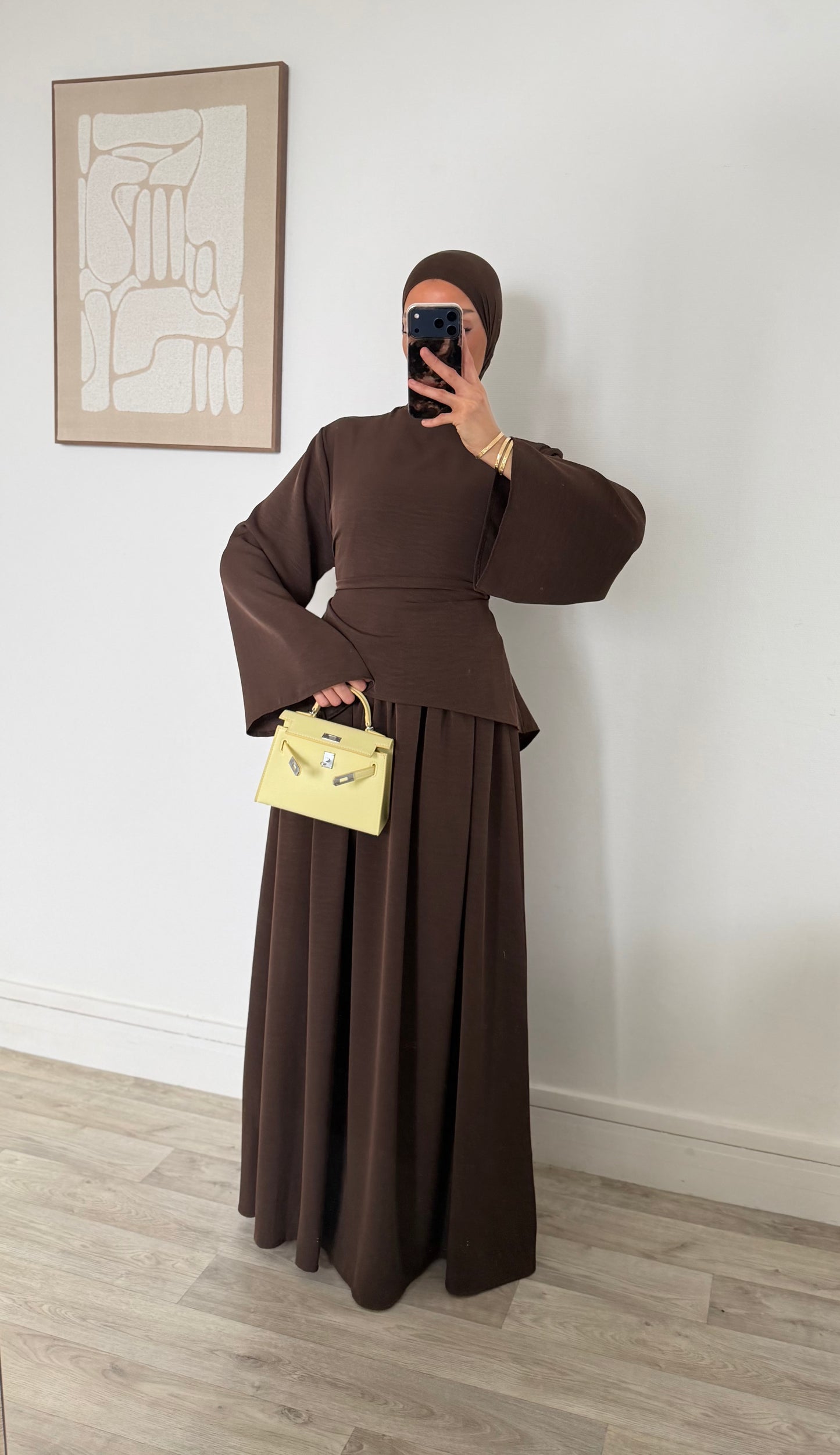 Ensemble ajustable fluide