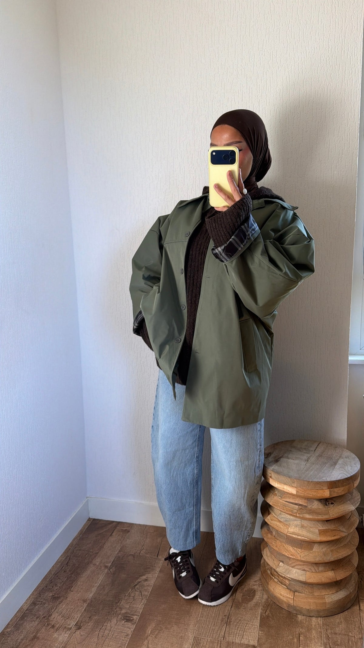 Parka manches retroussable