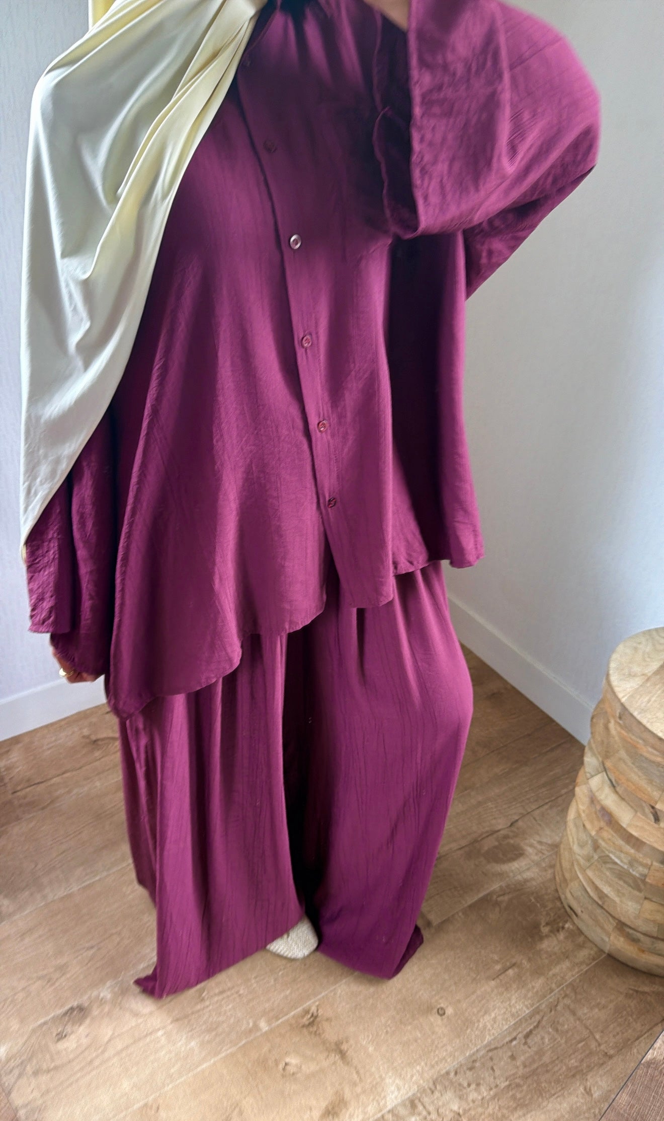 Ensemble très ample pantalon
