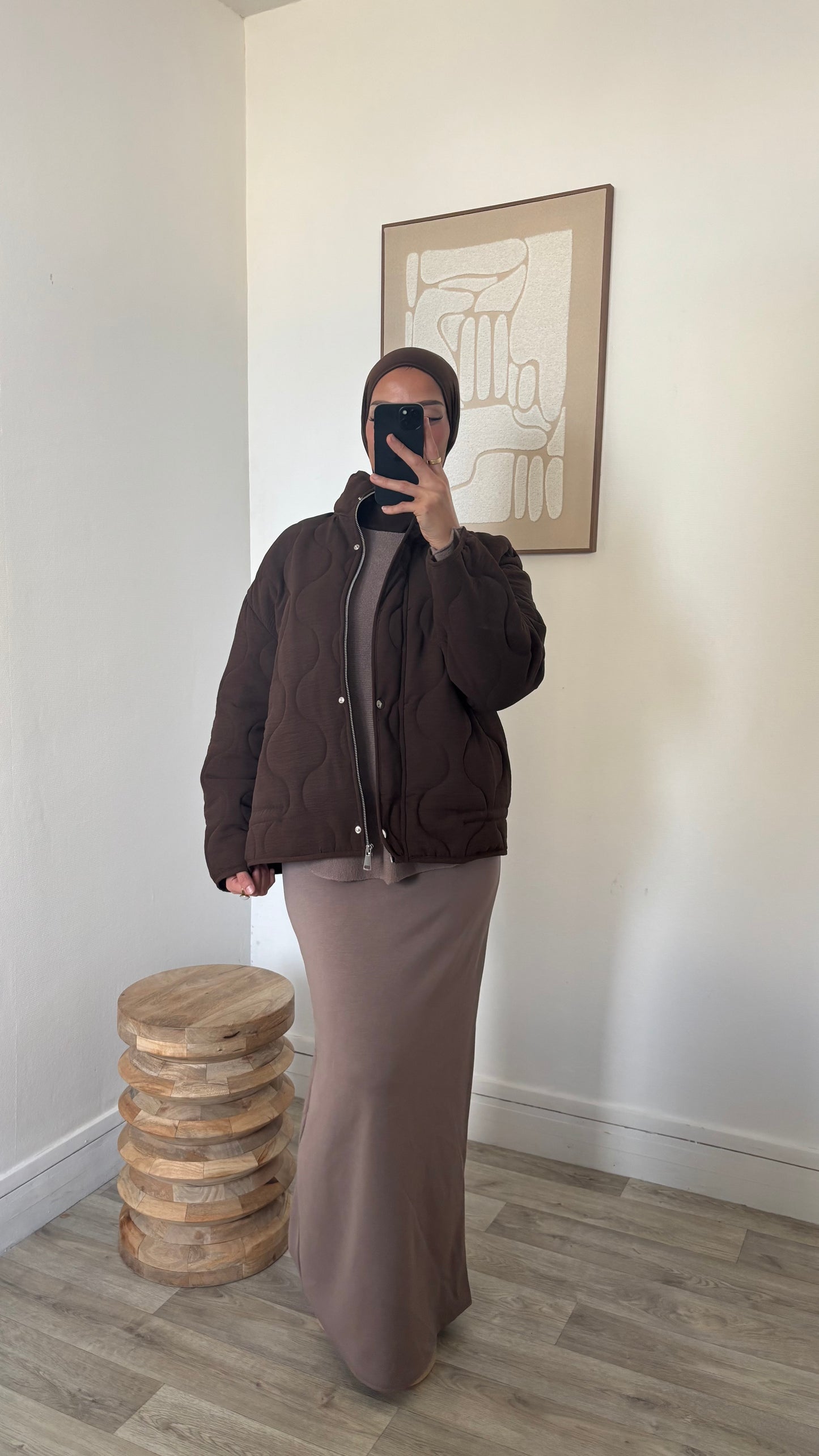 Veste matelassé ajustable de l’intérieur