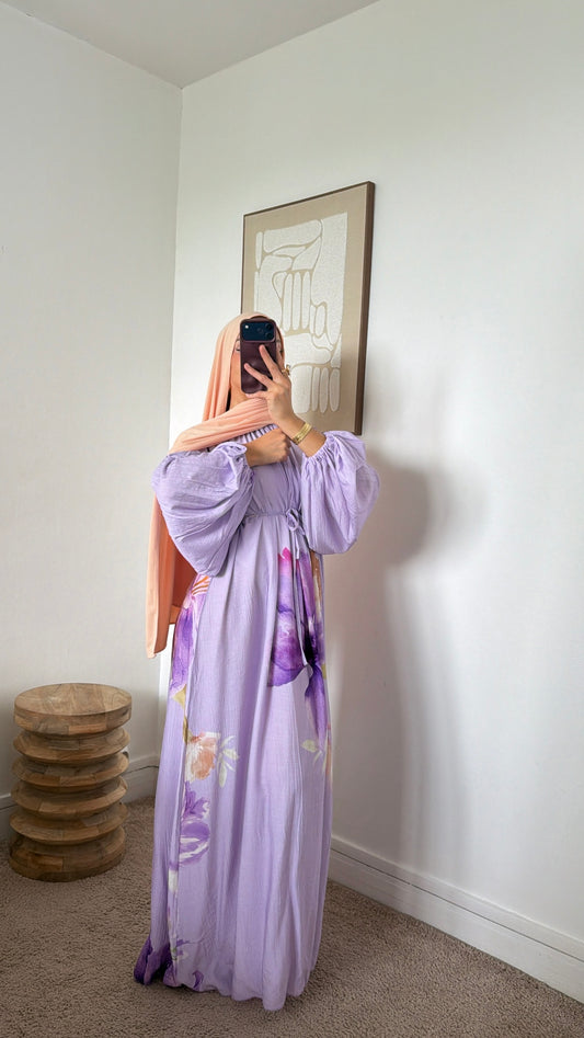 Robe fleurie