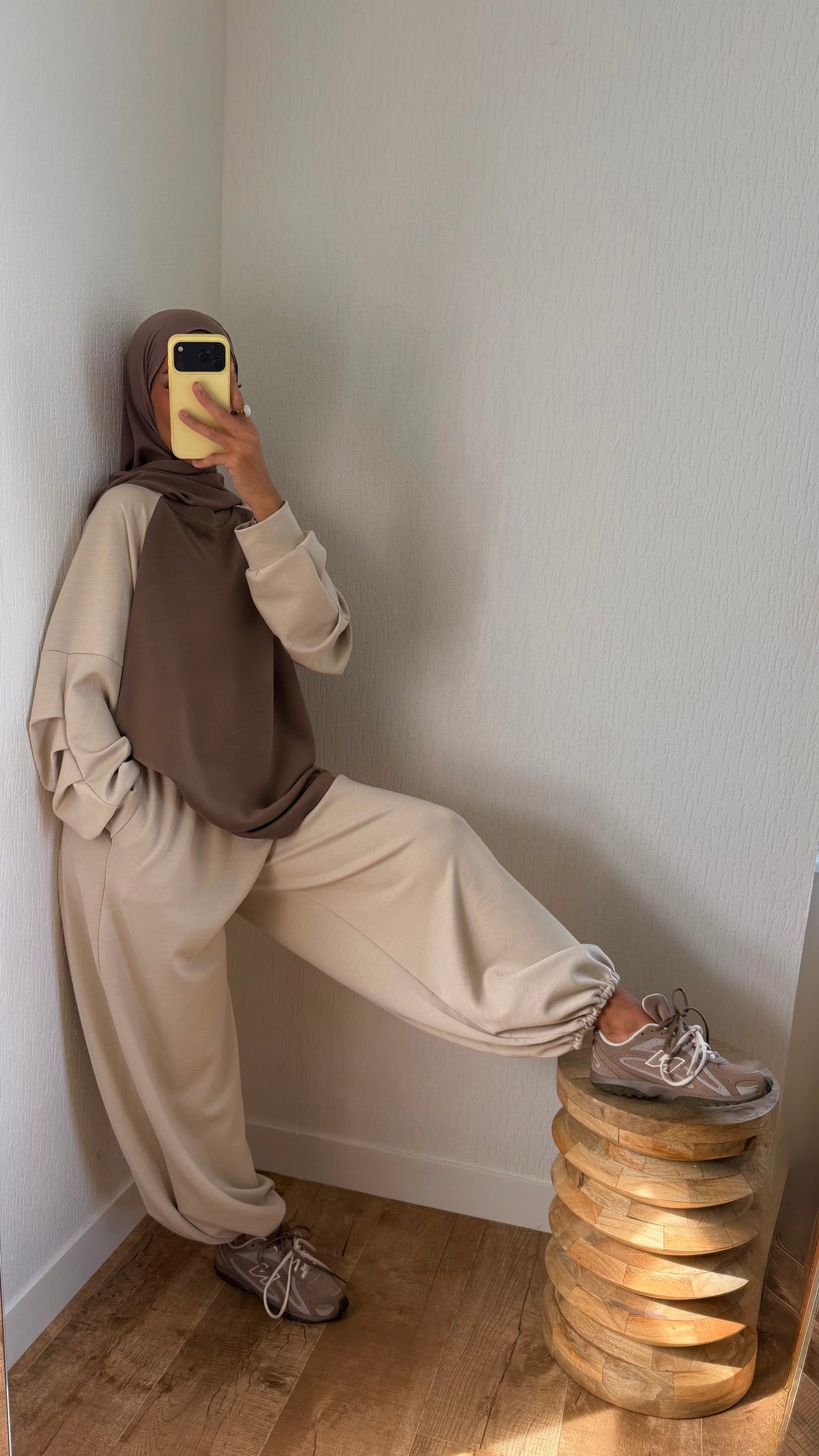Ensemble streetwear oversize