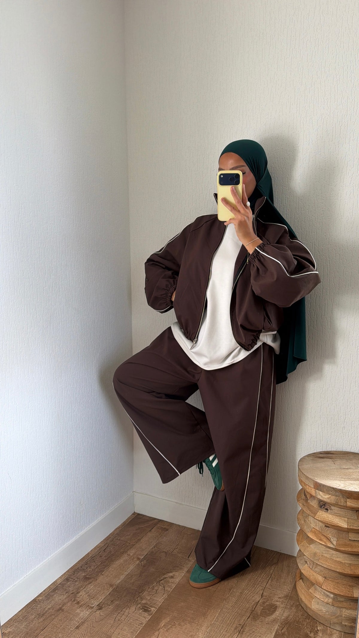 Ensemble survêtement veste à poches