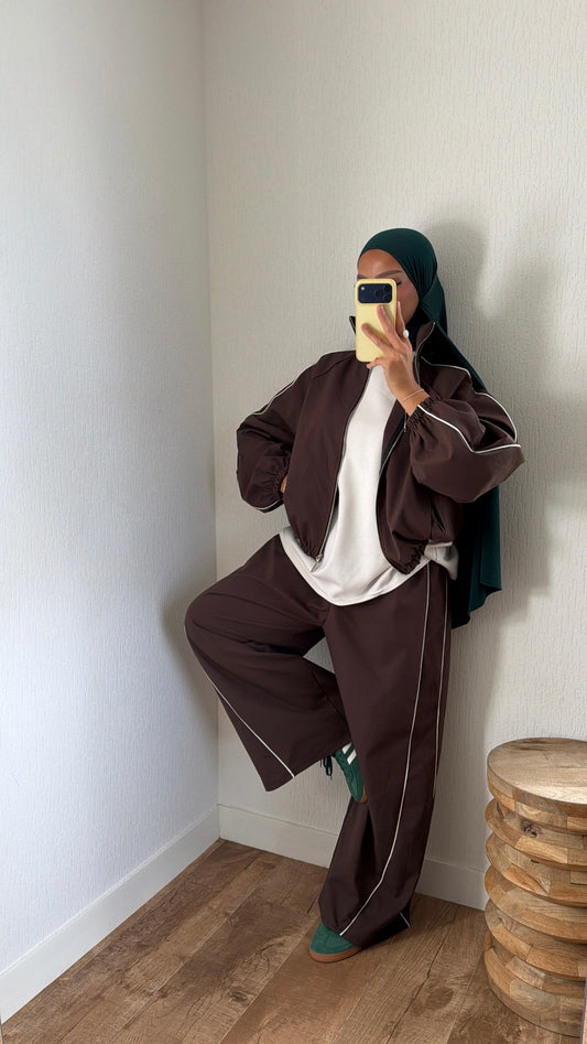 Ensemble survêtement veste à poches