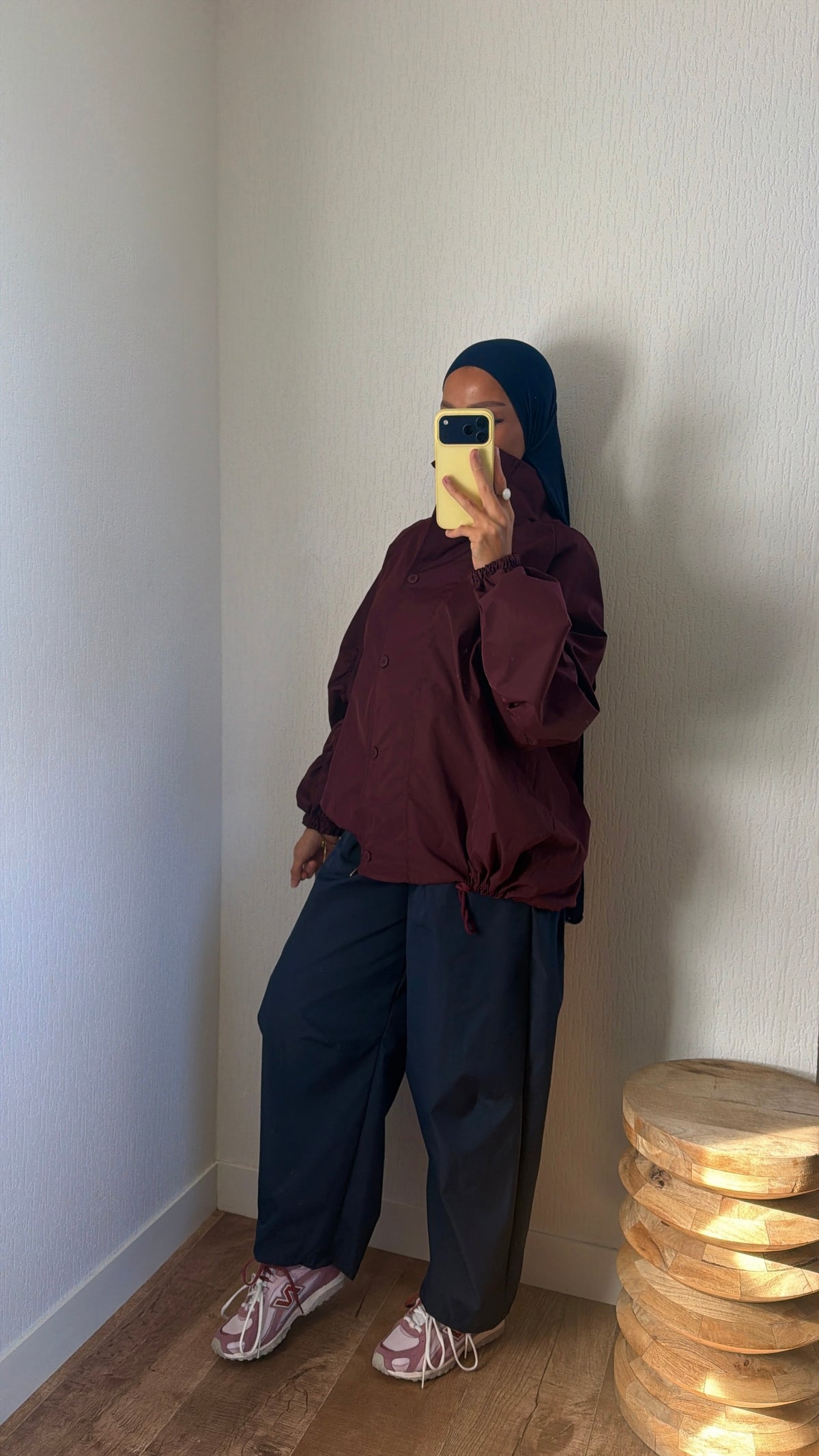 Veste manches structuré